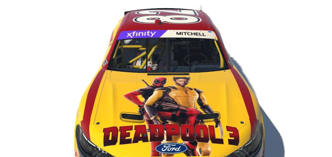 Preview of DEADPOOL 3 - Xfinity Ford Mustang by Michael M.