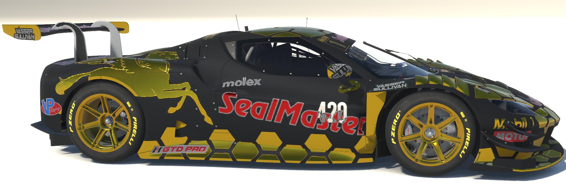 Preview of Vasser Sullivan Ferrari 296 GT3 by Todd Schwarz