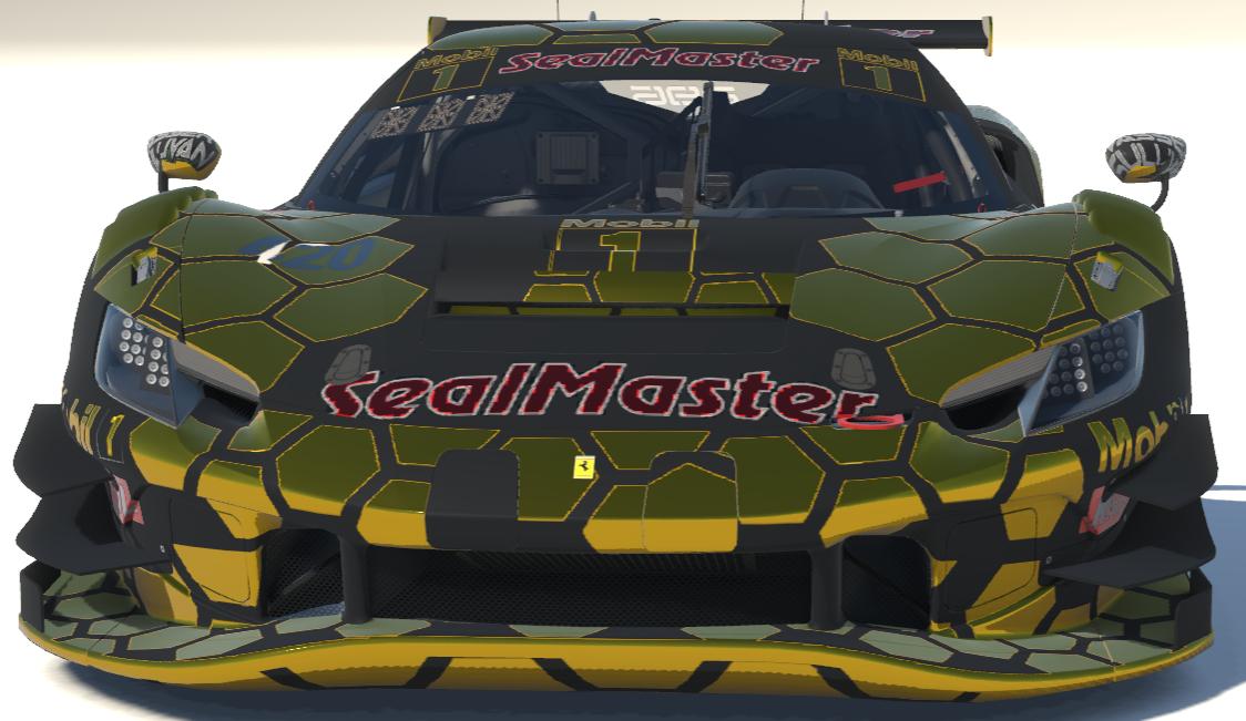 Preview of Vasser Sullivan Ferrari 296 GT3 by Todd Schwarz