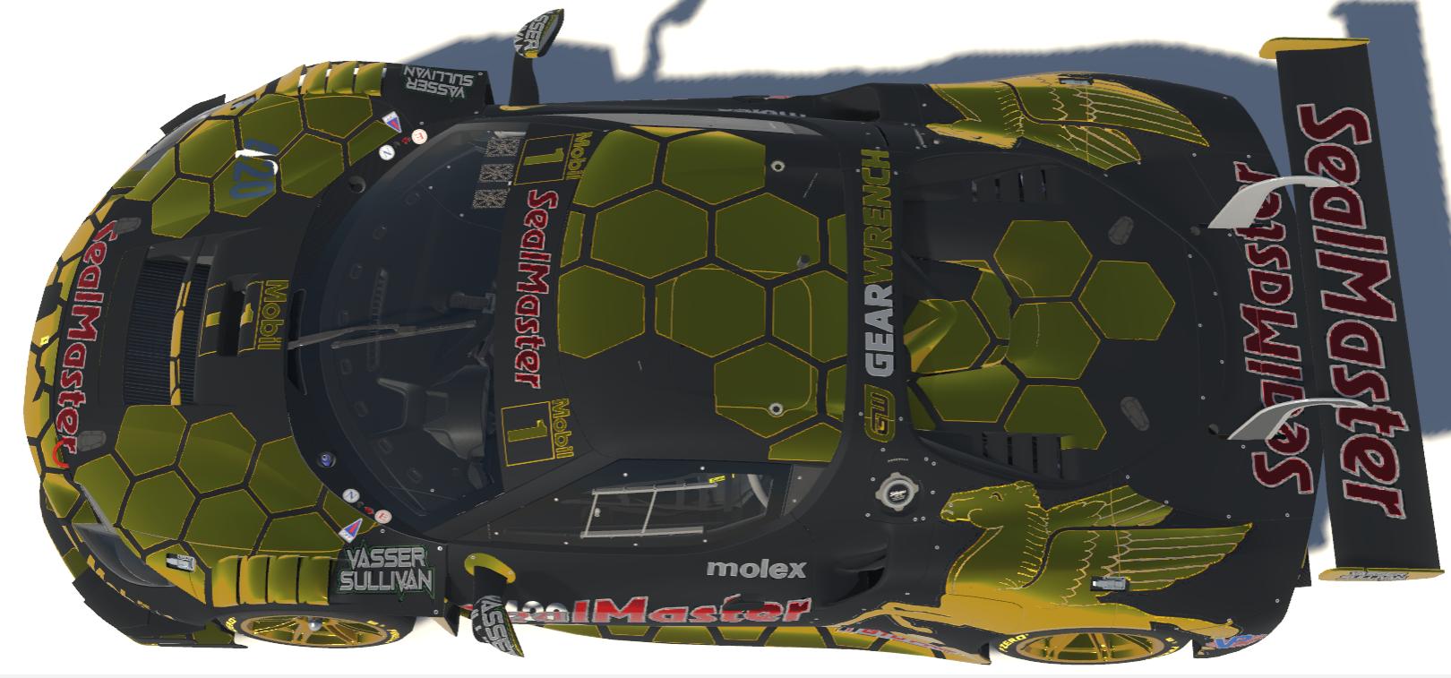 Preview of Vasser Sullivan Ferrari 296 GT3 by Todd Schwarz