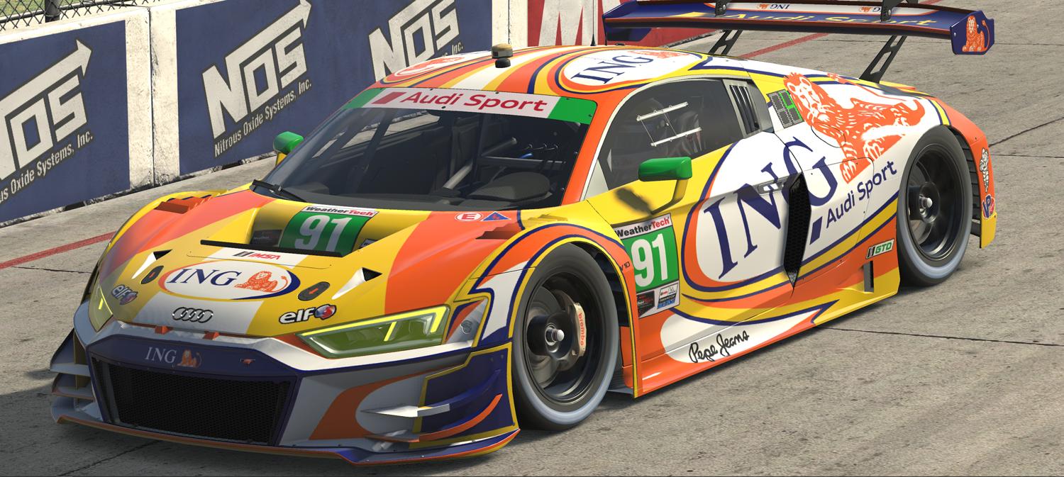 Preview of ING Audi R8 LMS EVO II GT3 by Warren M.