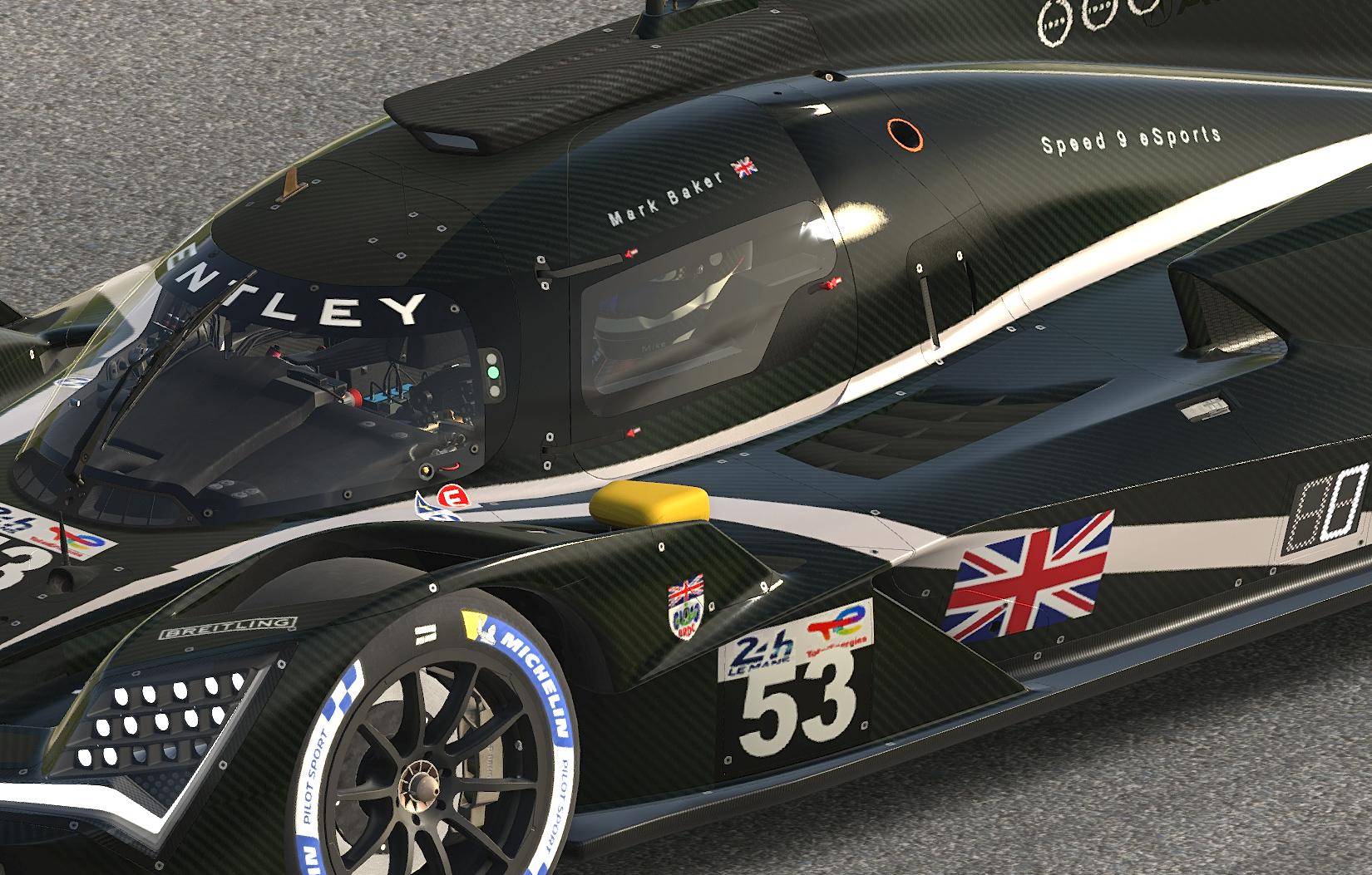 Preview of Bentley livery for Acura ARX06 GTP Mark by Mike Riedner