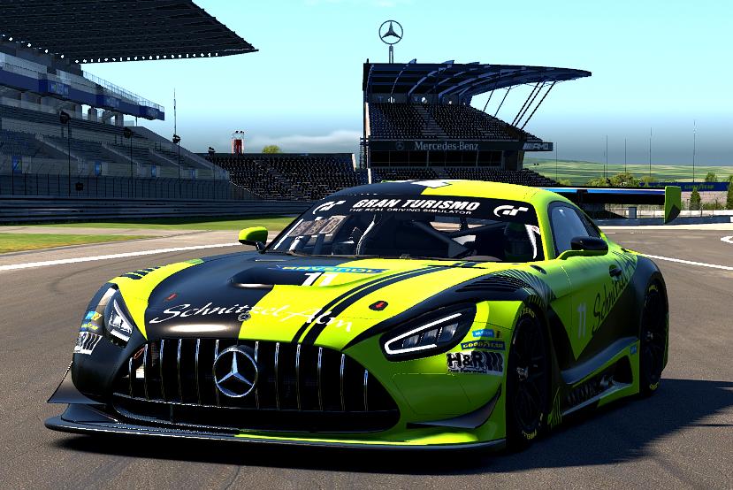 Preview of Schnitzelalm Racing Mercedes AMG GT3 by Christoph Gr&uuml;bel