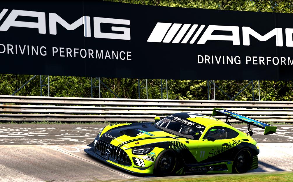 Preview of Schnitzelalm Racing Mercedes AMG GT3 by Christoph Gr&uuml;bel