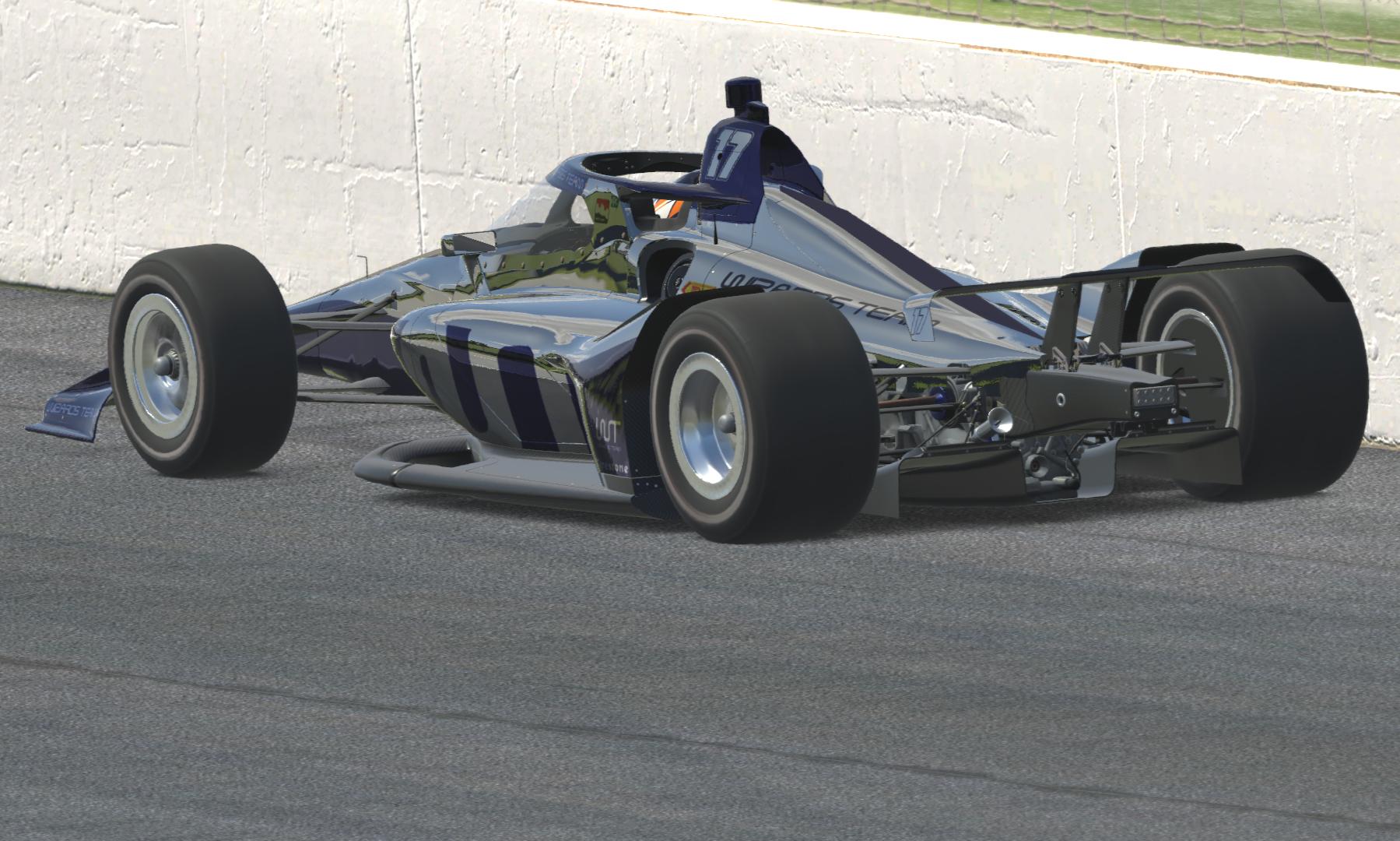 Preview of Indycar Dallara IR18 WT Chrome by Igor Shirokov