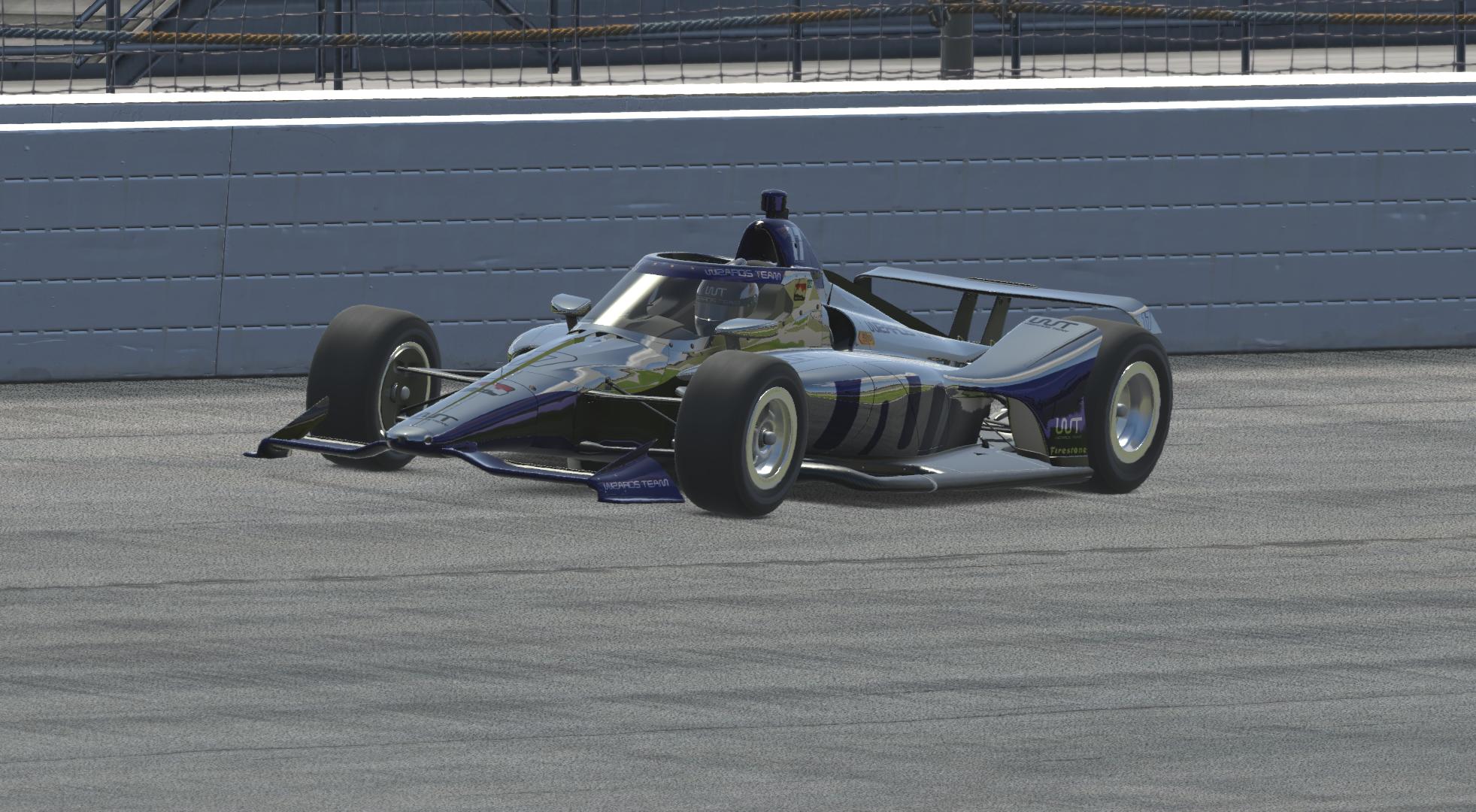 Preview of Indycar Dallara IR18 WT Chrome by Igor Shirokov