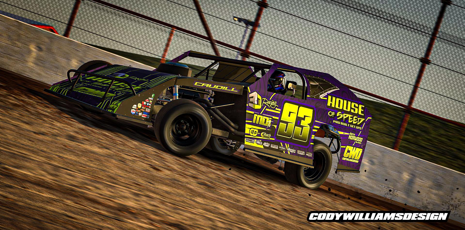 Preview of Brett Caudill UMP Modified! by Cody G Williams
