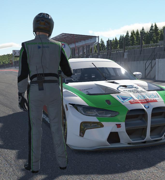 Preview of Random Vandals Racing Gray Drivers Suit by David Bell11