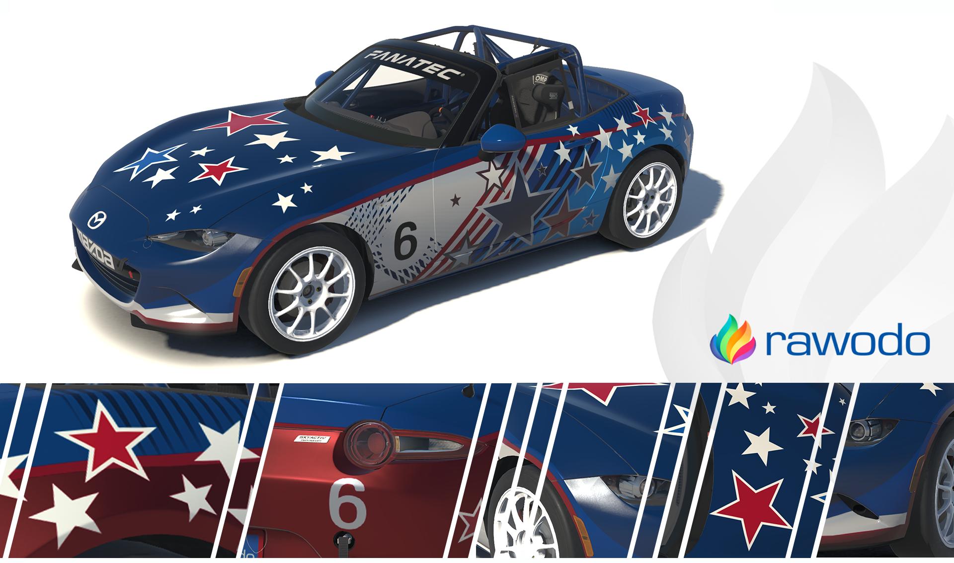 Preview of 2022 Williams F1 Austin Show Car for Mazda MX-5 by Bart Ramakers