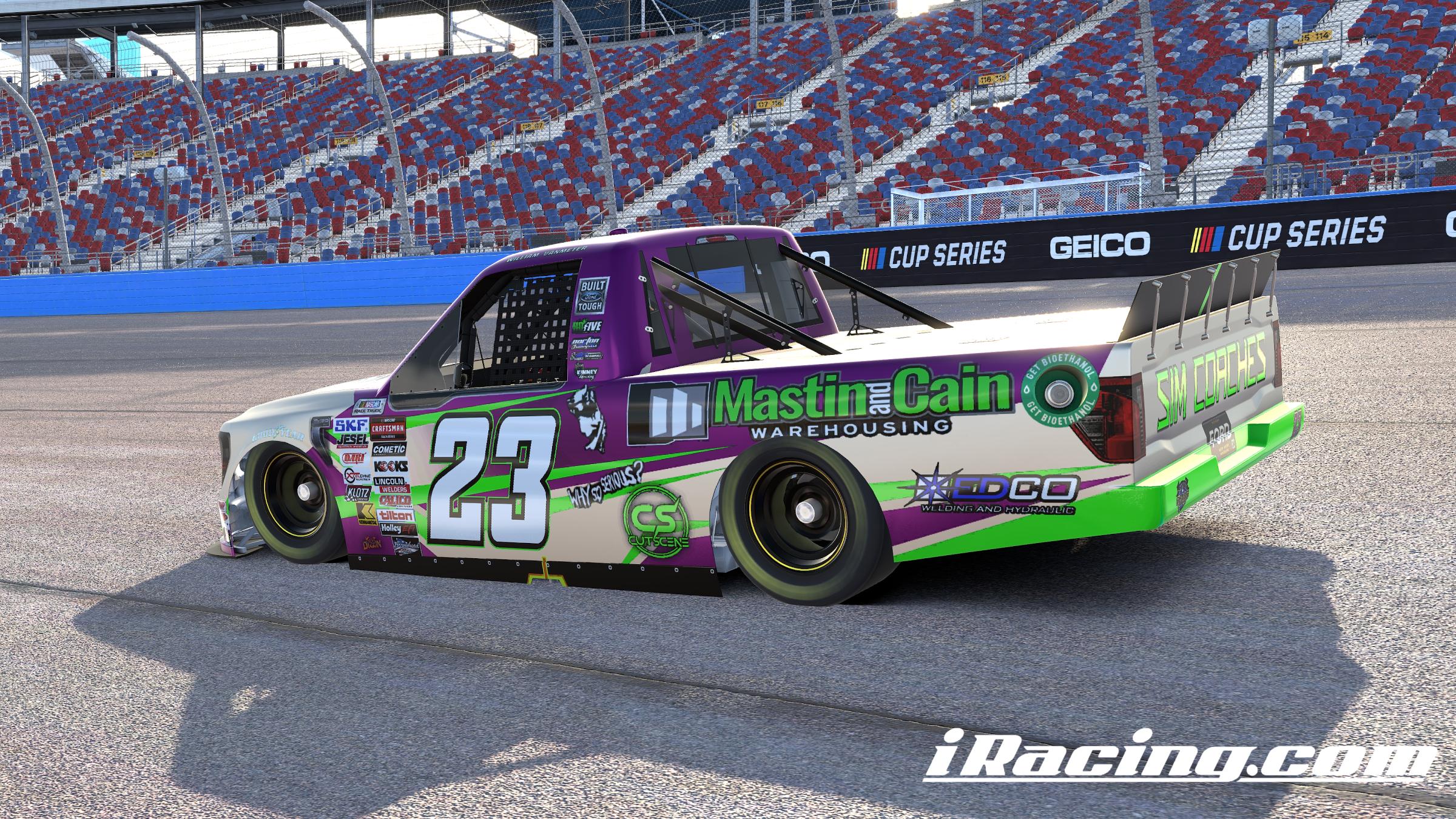 #23 Circle City Raceway for Billy VanMeter by Kendrick Hom - Trading Paints