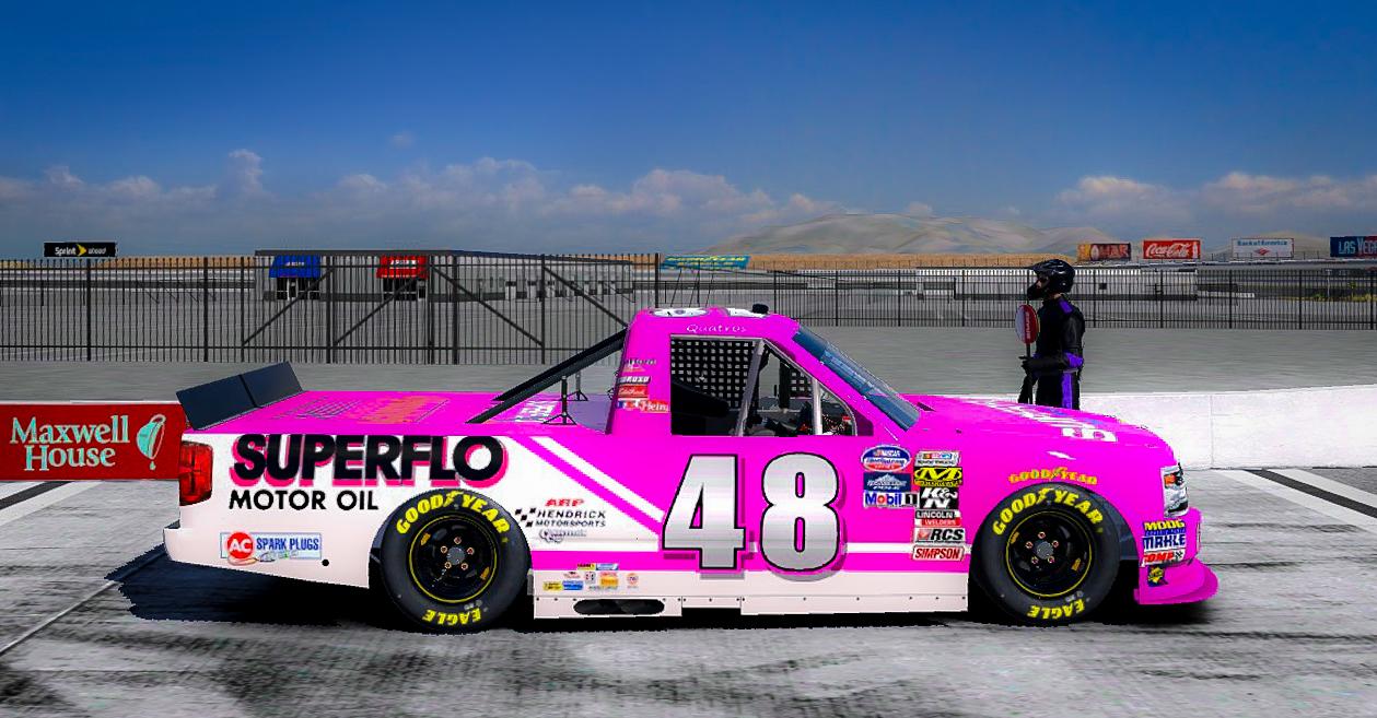 Preview of Superflo Chevy Silverado Truck Custom Paint Scheme by Jose M.
