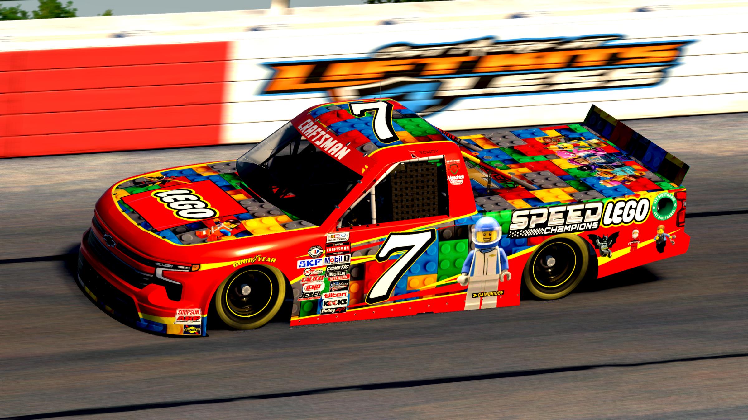 Preview of Kyle Busch Chevrolet Truck LEGO (Concept) by Brandon Rissmiller