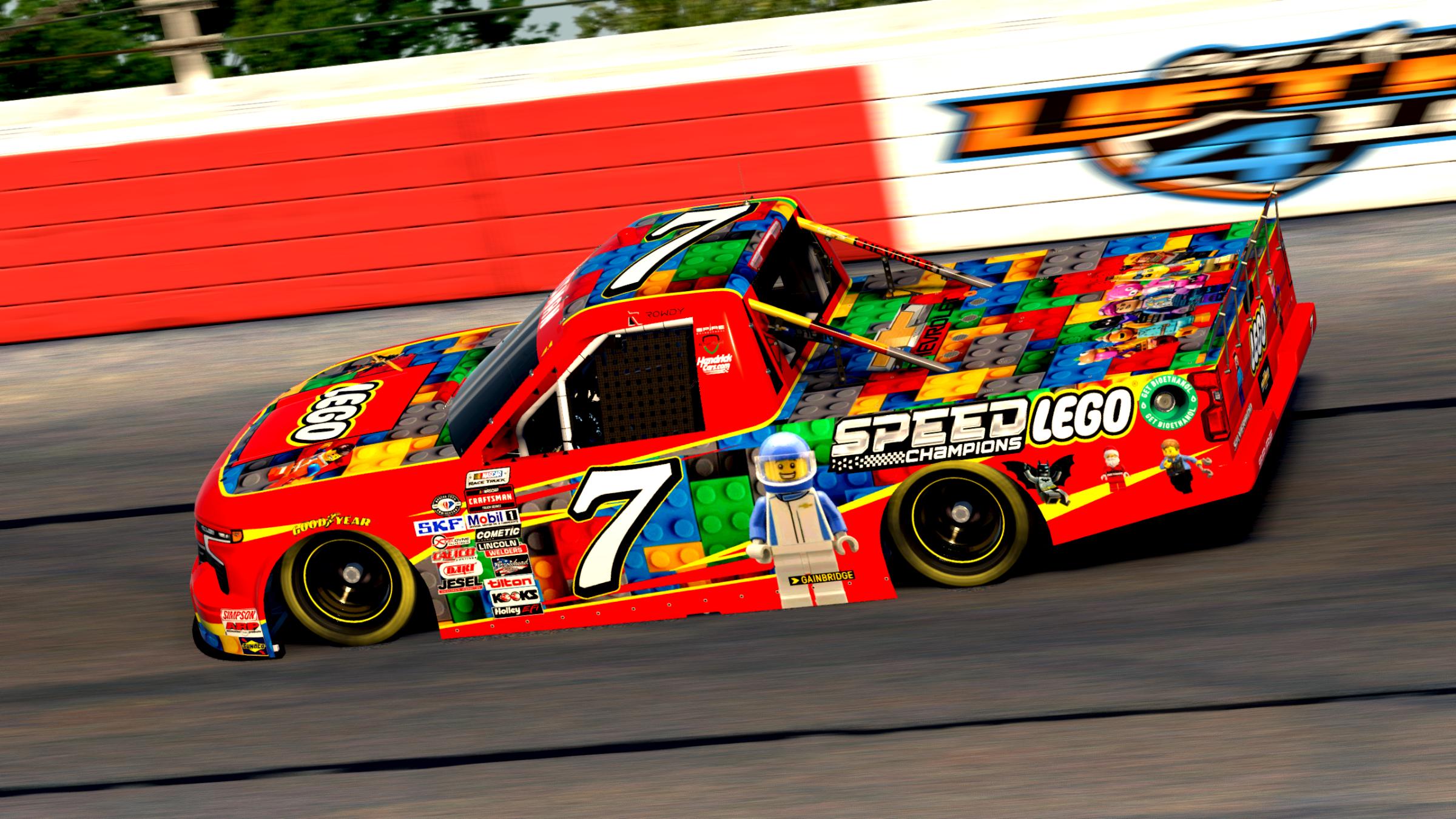Preview of Kyle Busch Chevrolet Truck LEGO (Concept) by Brandon Rissmiller