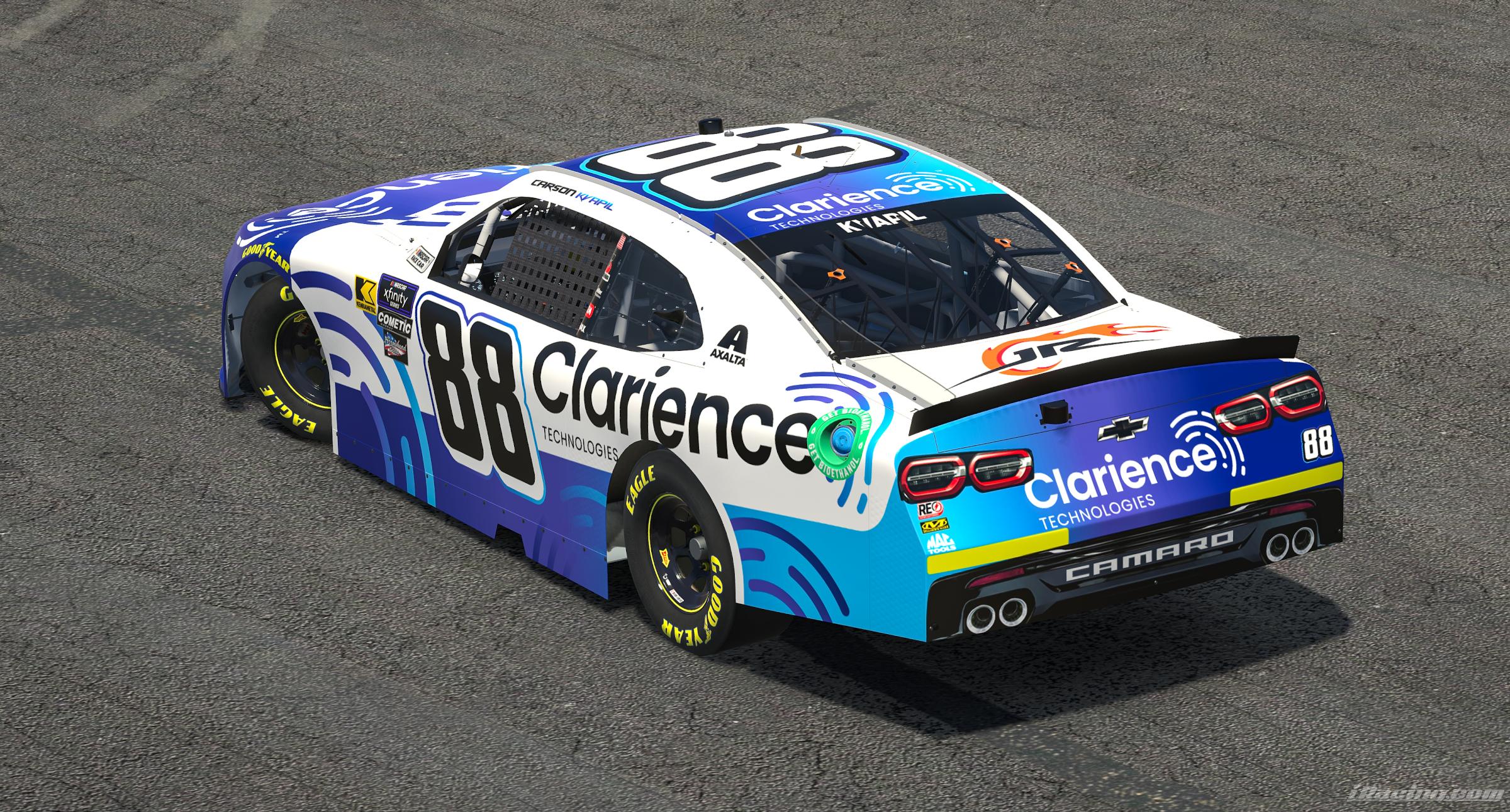 Preview of 2024 Carson Kvapil Clarience Technologies Camaro (No #s) by Ryan A Williams