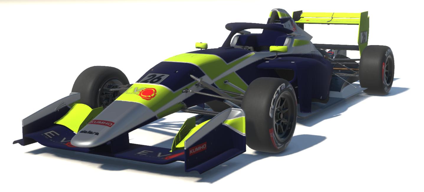 Sim Racing Evolt Racing Evo Sim Racing - Highlighter Pack by Stephen Evason - Trading Paints