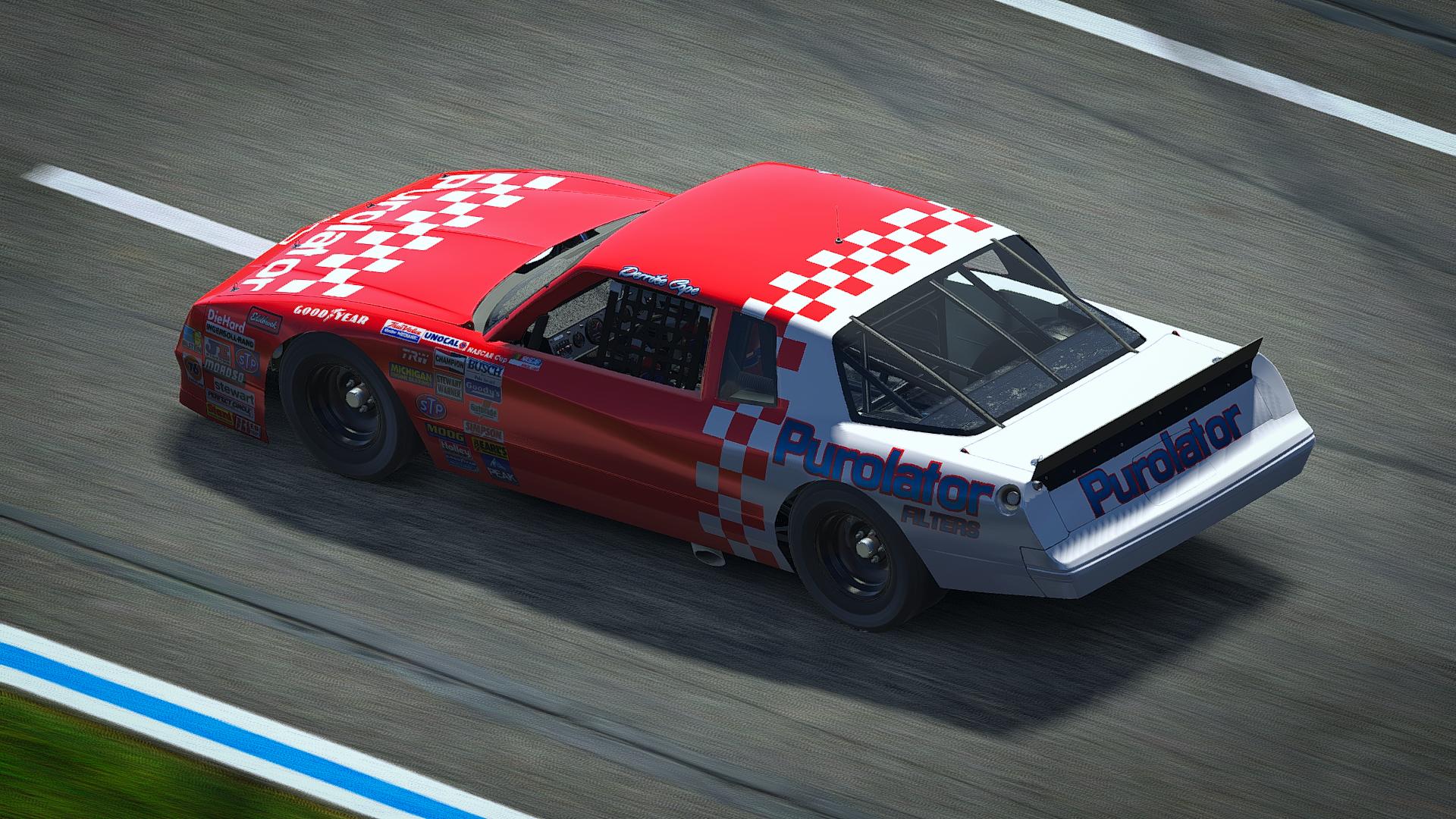 Preview of Derrike Cope #10 Purolator Sim Stamp Chevy Monte Carlo by Noah B.