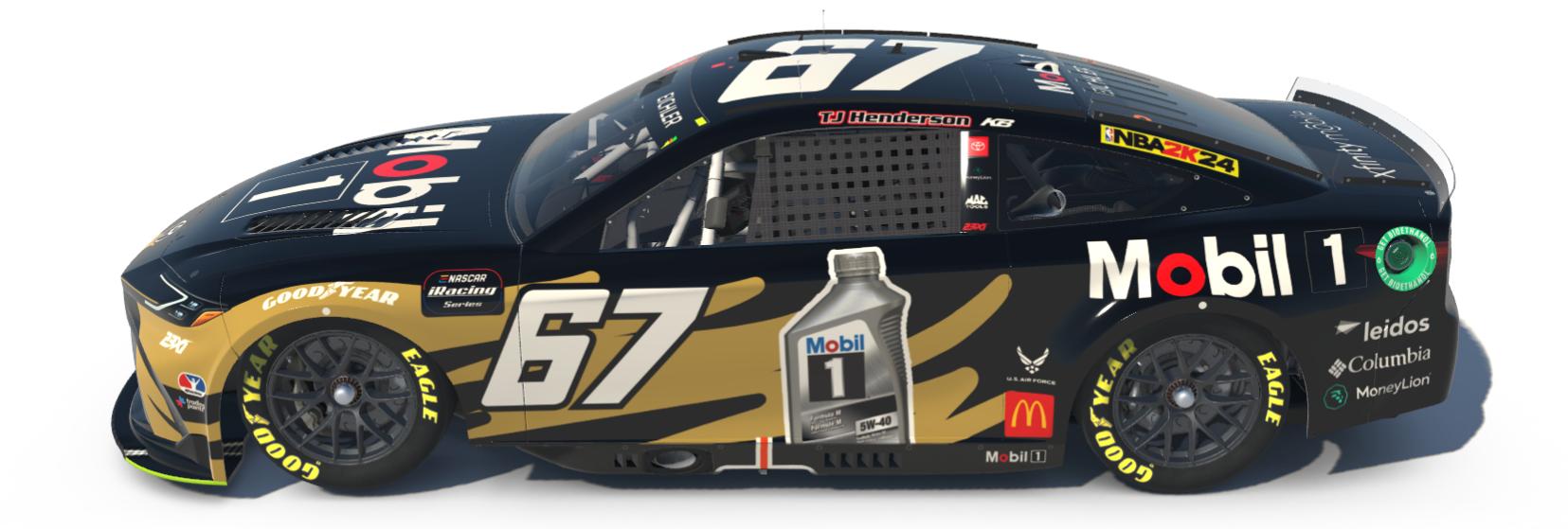 Preview of TJ Henderson Kurt Busch Throwback by Caleb Eichler
