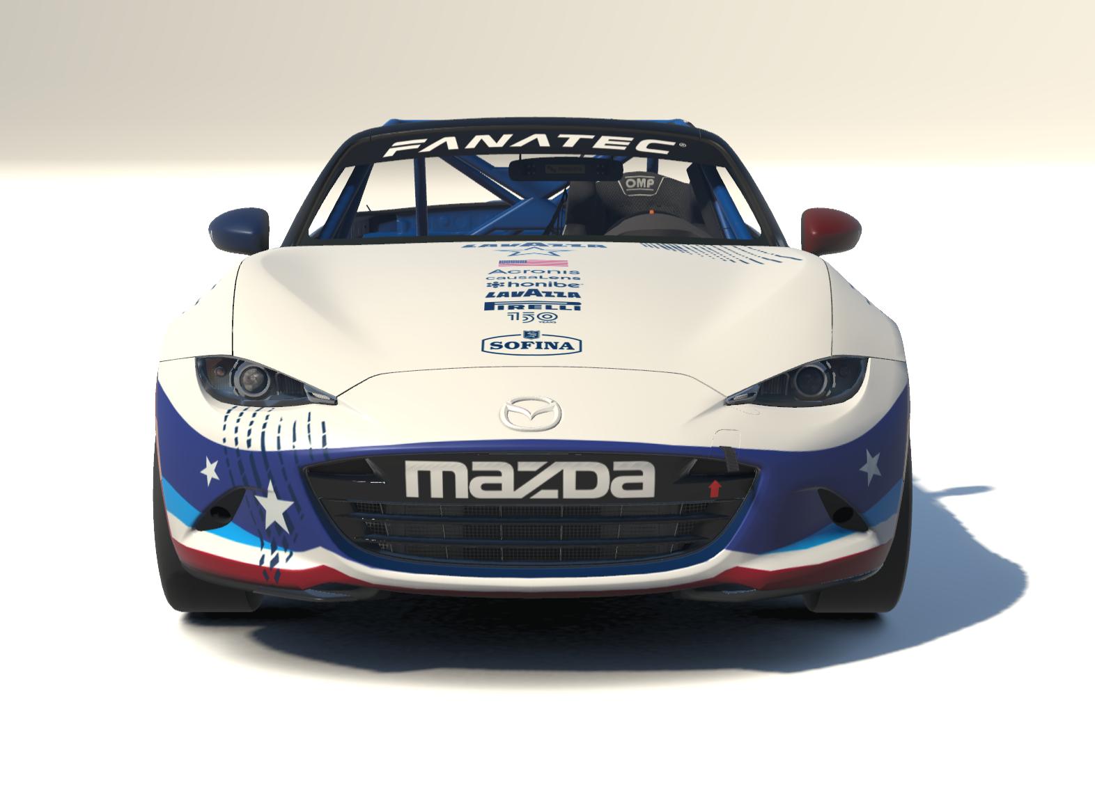 Preview of 2022 Williams F1 USA Austin Show Car Replica for Mazda MX-5 by Bart Ramakers