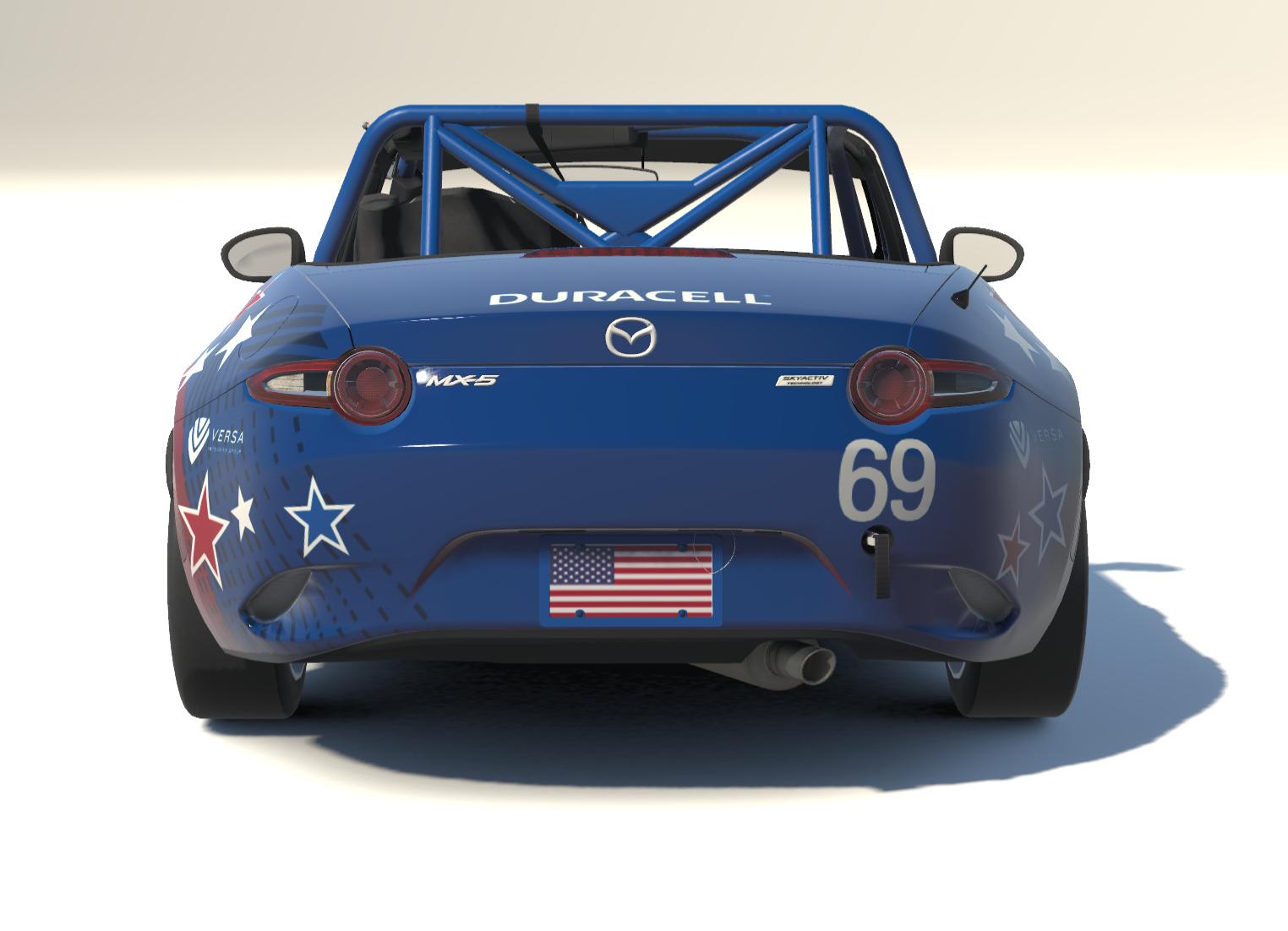 Preview of 2022 Williams F1 USA Austin Show Car Replica for Mazda MX-5 by Bart Ramakers