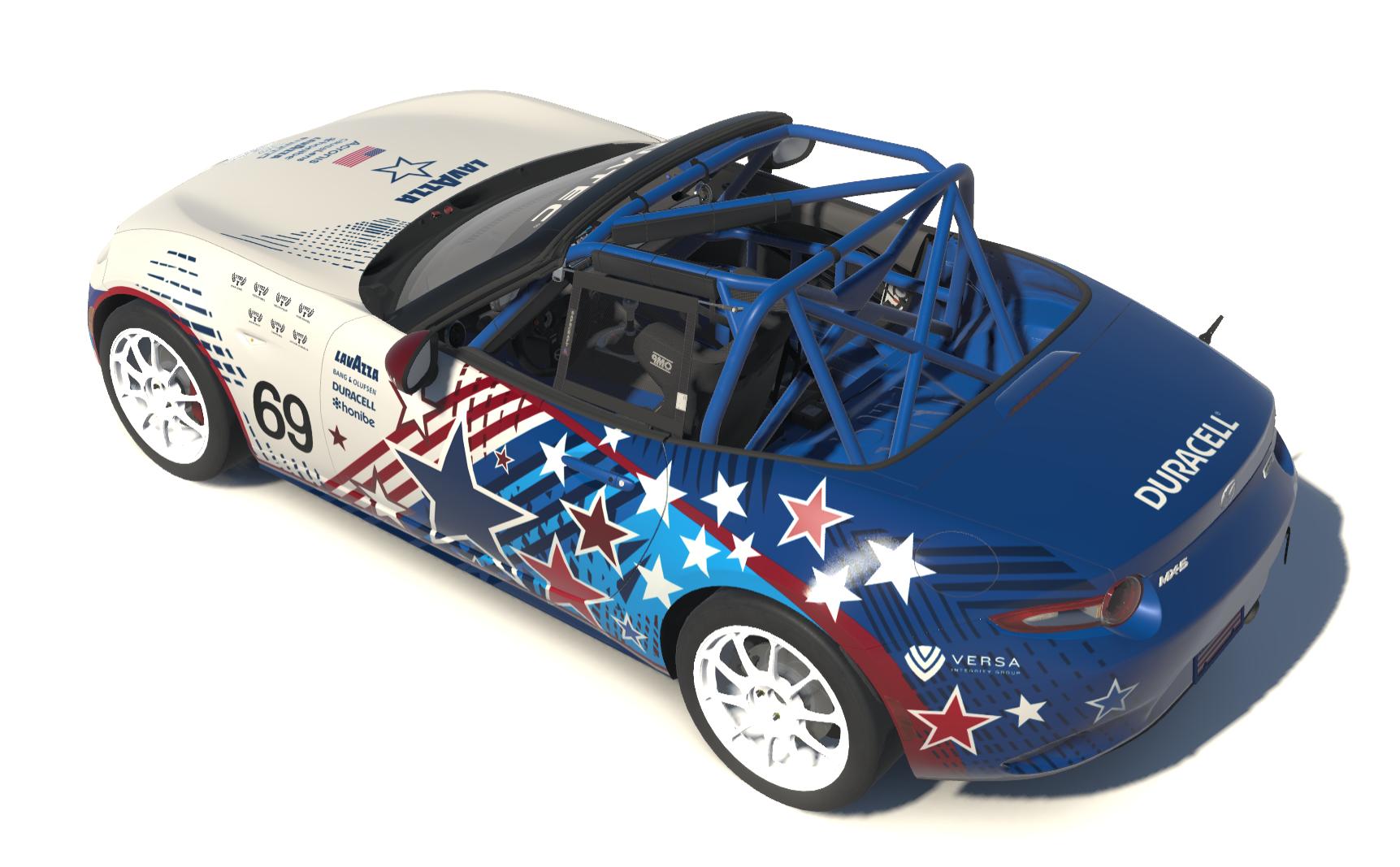 Preview of 2022 Williams F1 USA Austin Show Car Replica for Mazda MX-5 by Bart Ramakers