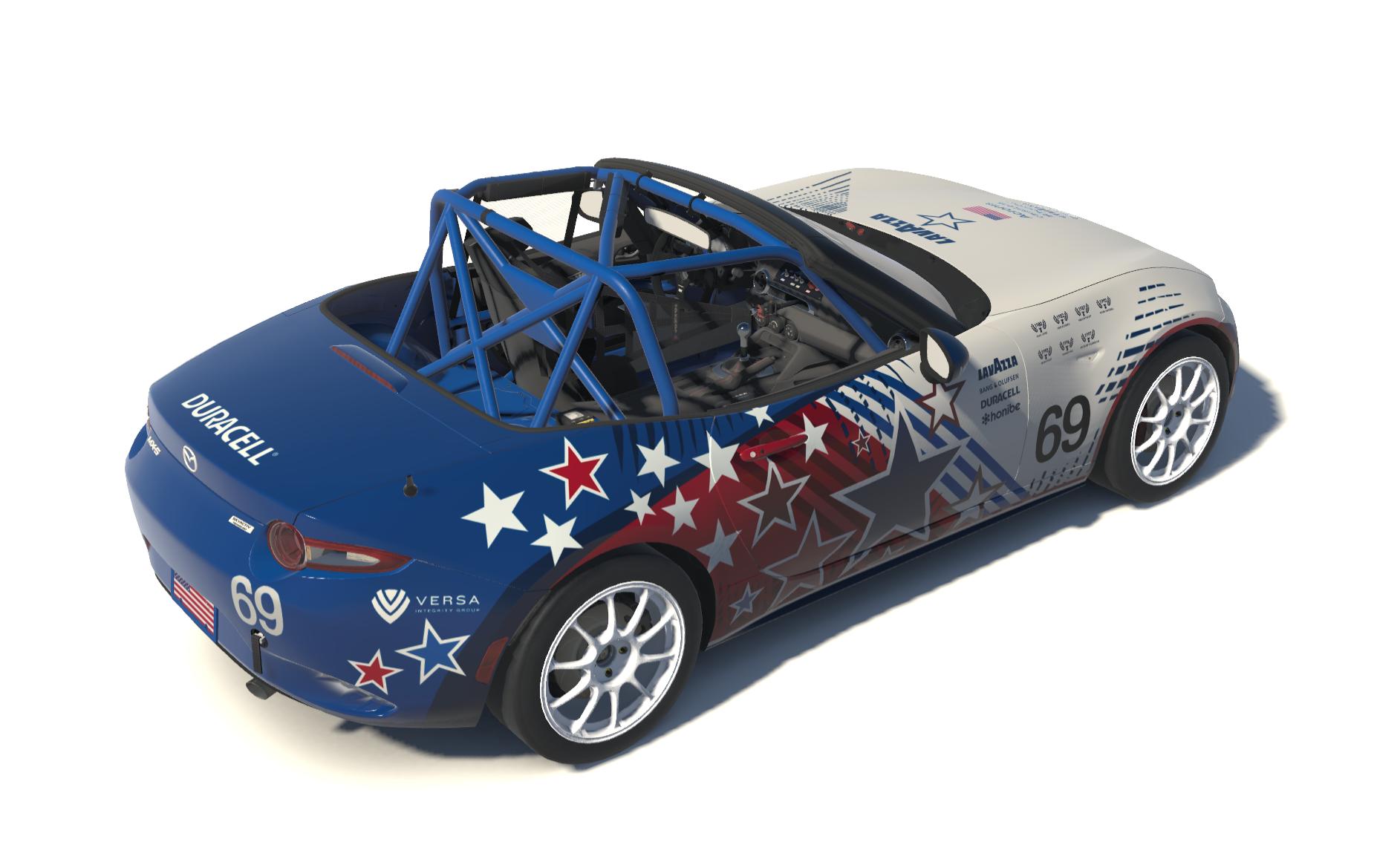 Preview of 2022 Williams F1 USA Austin Show Car Replica for Mazda MX-5 by Bart Ramakers