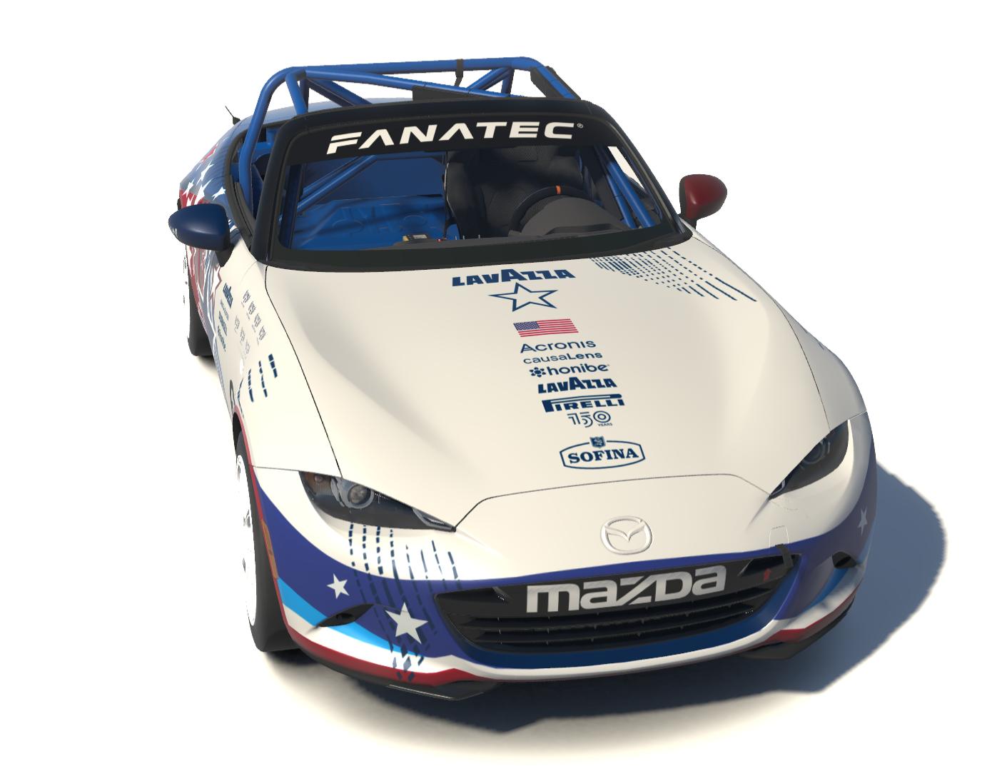 Preview of 2022 Williams F1 USA Austin Show Car Replica for Mazda MX-5 by Bart Ramakers
