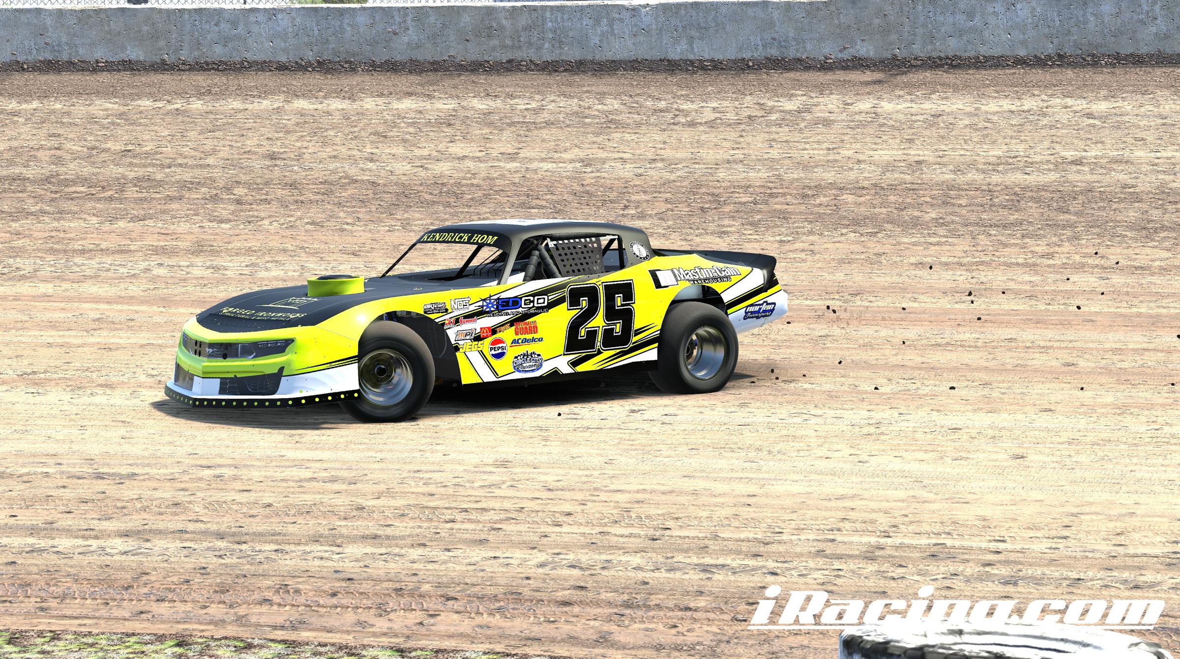 Preview of #25 Forged Ironworks Ford Mustang Dirt Street Stock by Kendrick Hom