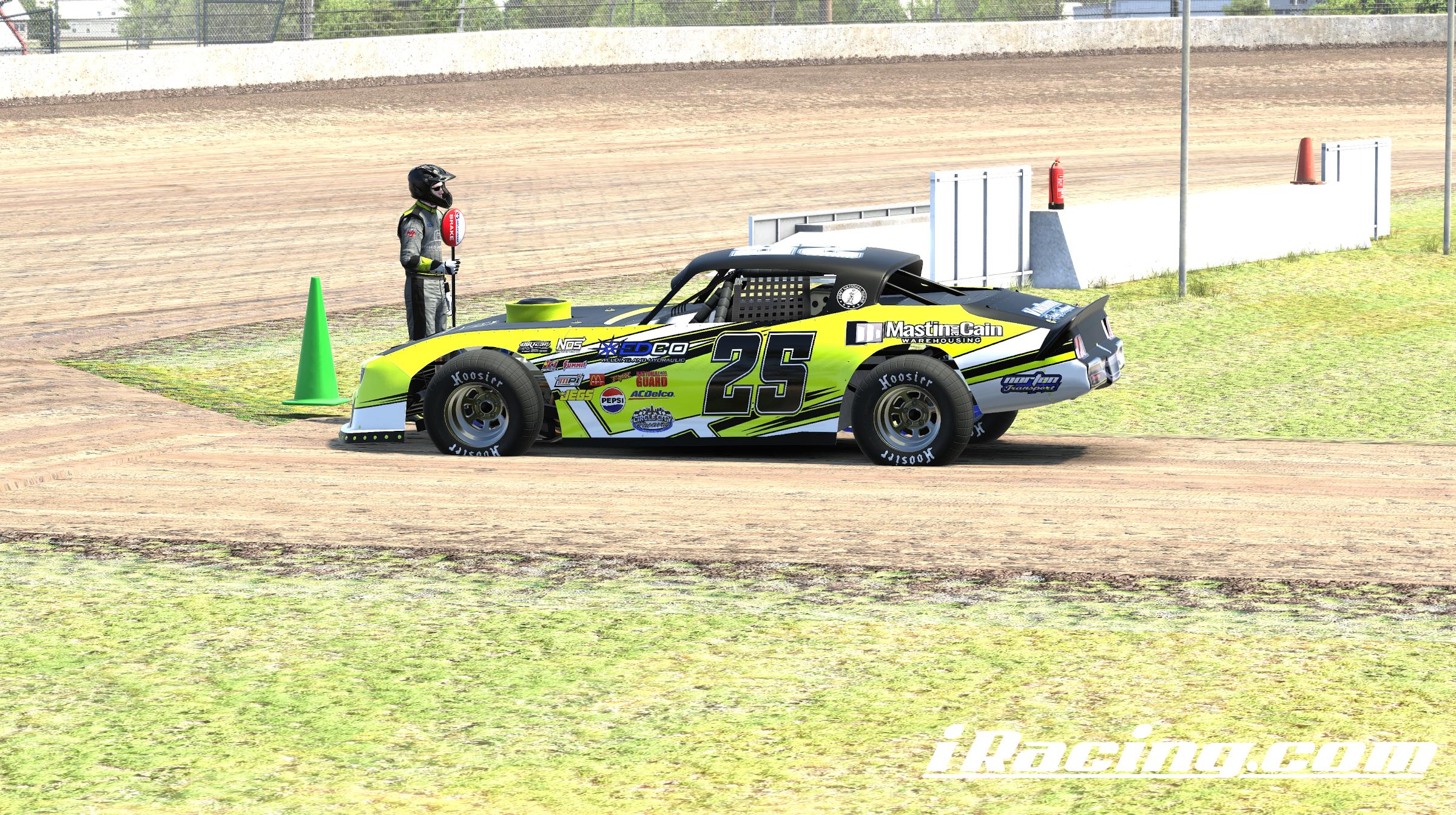 Preview of #25 Forged Ironworks Ford Mustang Dirt Street Stock by Kendrick Hom