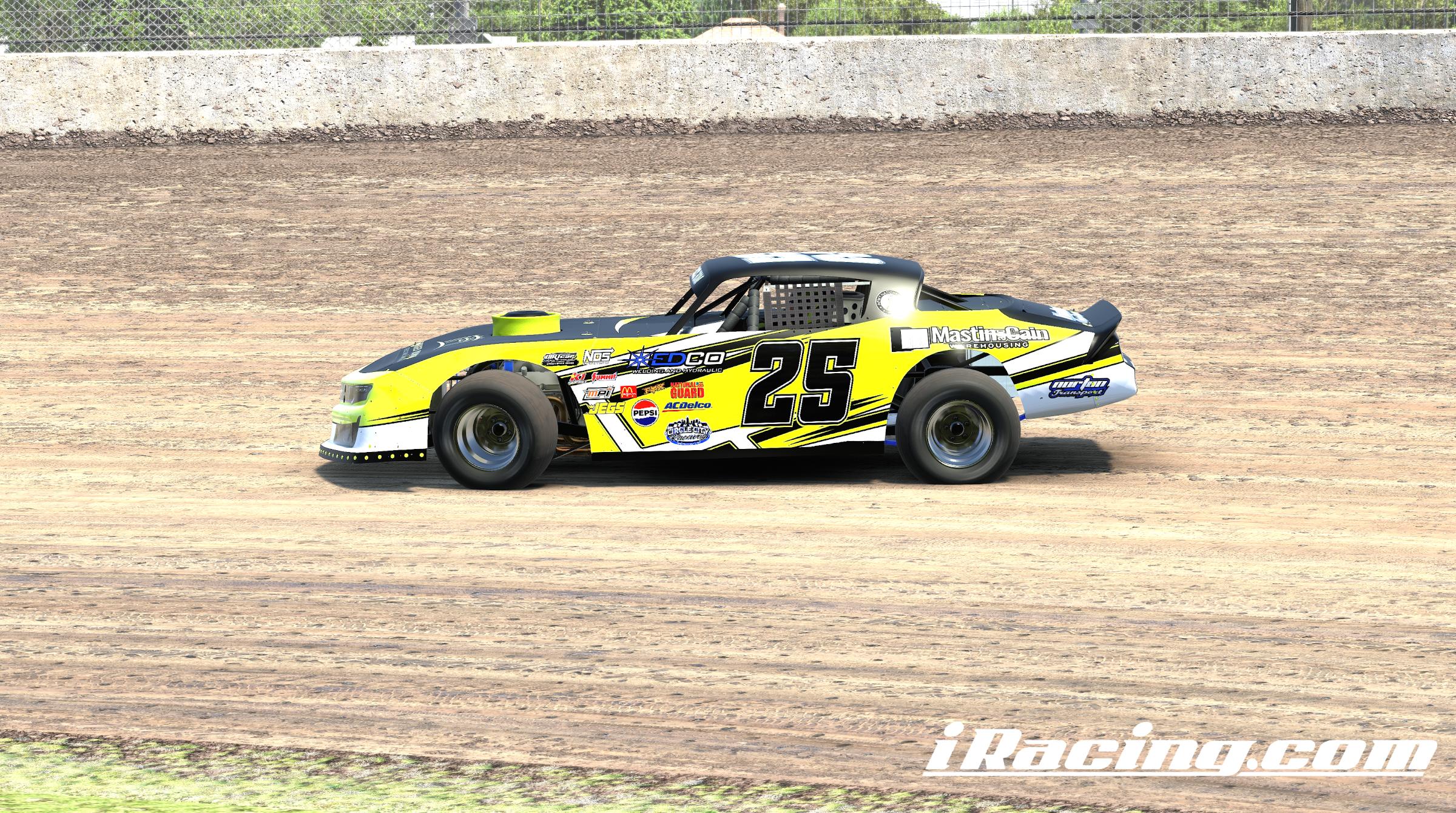 Preview of #25 Forged Ironworks Ford Mustang Dirt Street Stock by Kendrick Hom