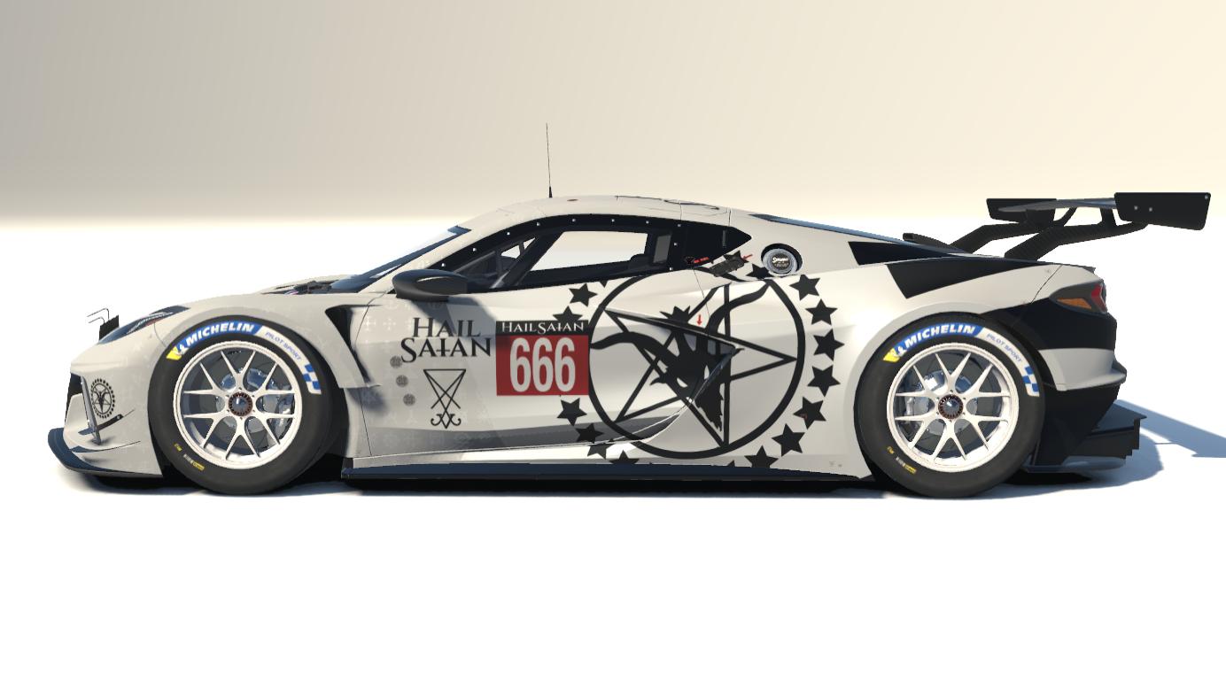 Preview of "HAIL SAtAN" WD Chevrolet Corvette C8.R GTE by Carson C.