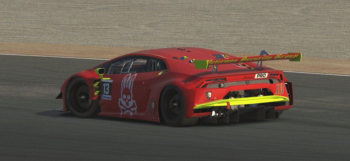 Preview of Satin Red Psycho Bunny Lamborghini GT3 EVO by Garrit H.