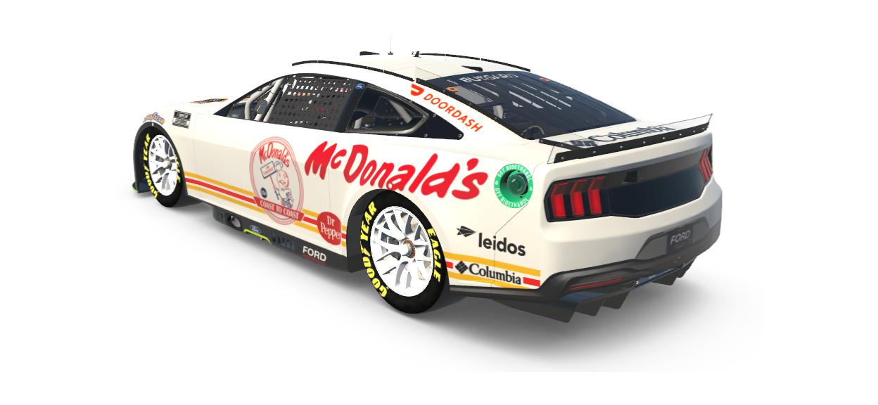Preview of McD Throwback NextGen Ford Mustang by Brian Bussard