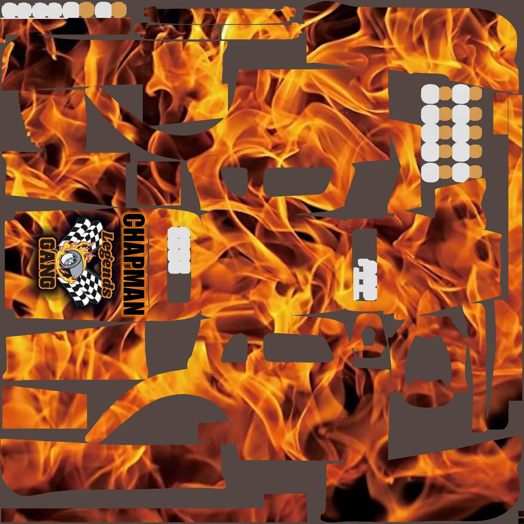 Preview of Legends Gang Flames copy by Charlie Chapman