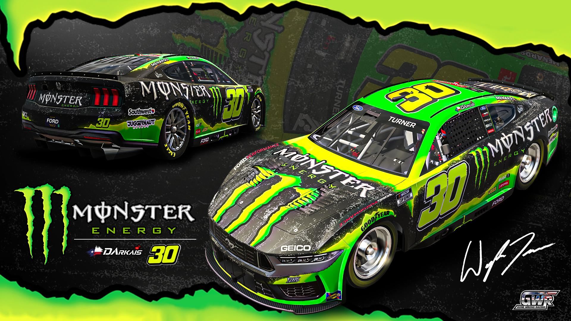 Preview of MONSTER Energy 2024 Fantasy Concept - SIM STAMPED by Waylon Turner