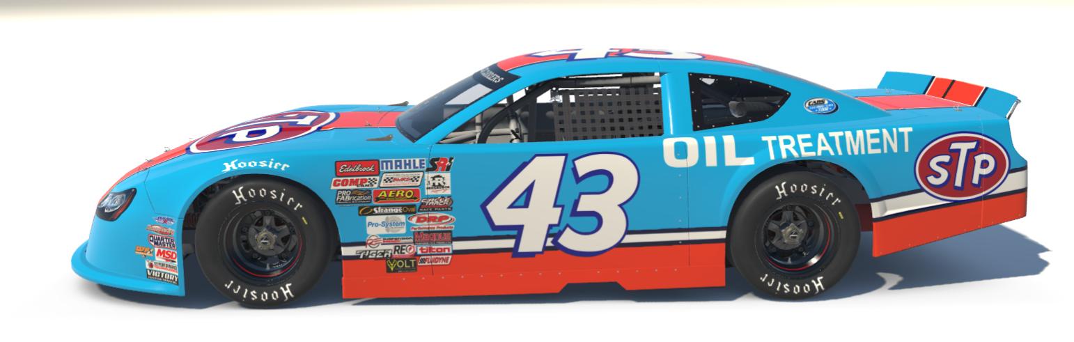 Preview of #43 STP Late Model Stock **Custom #** by Gary G.