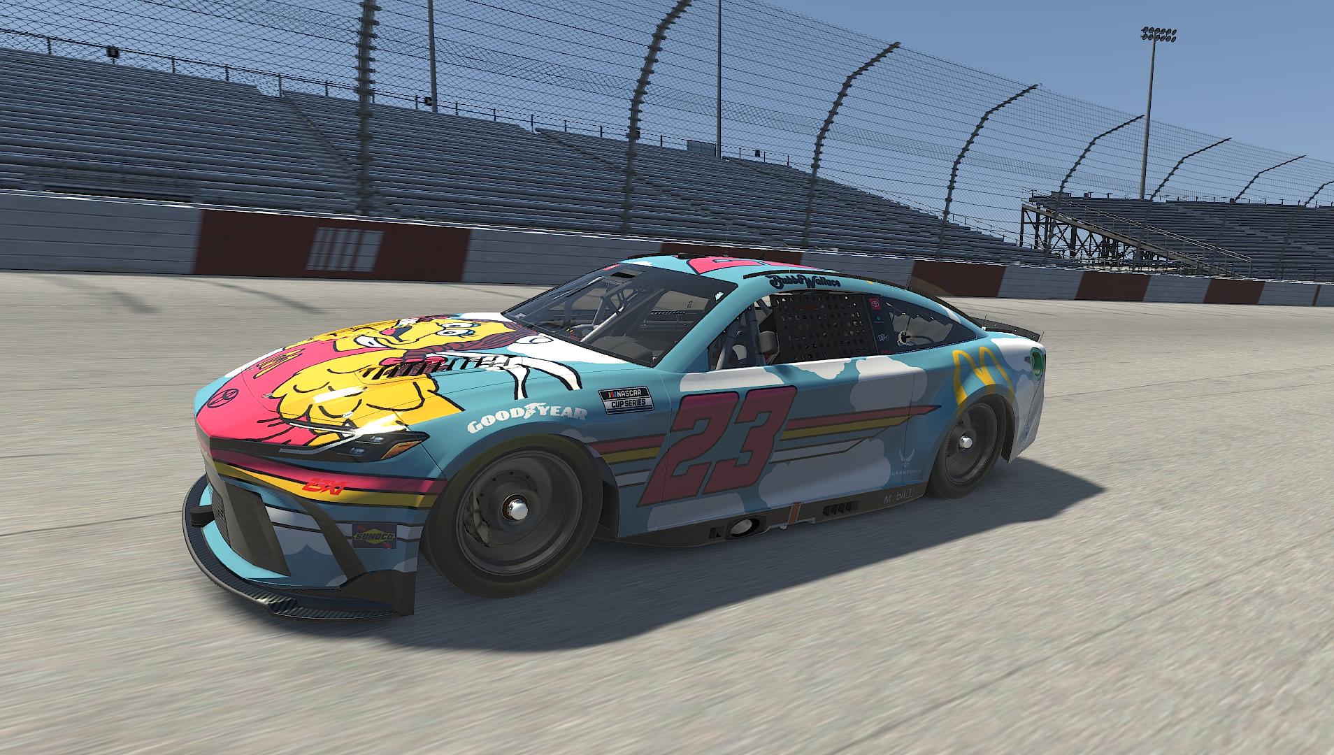 Preview of Bubba Wallace 23XI Birdie by Alex Jones10