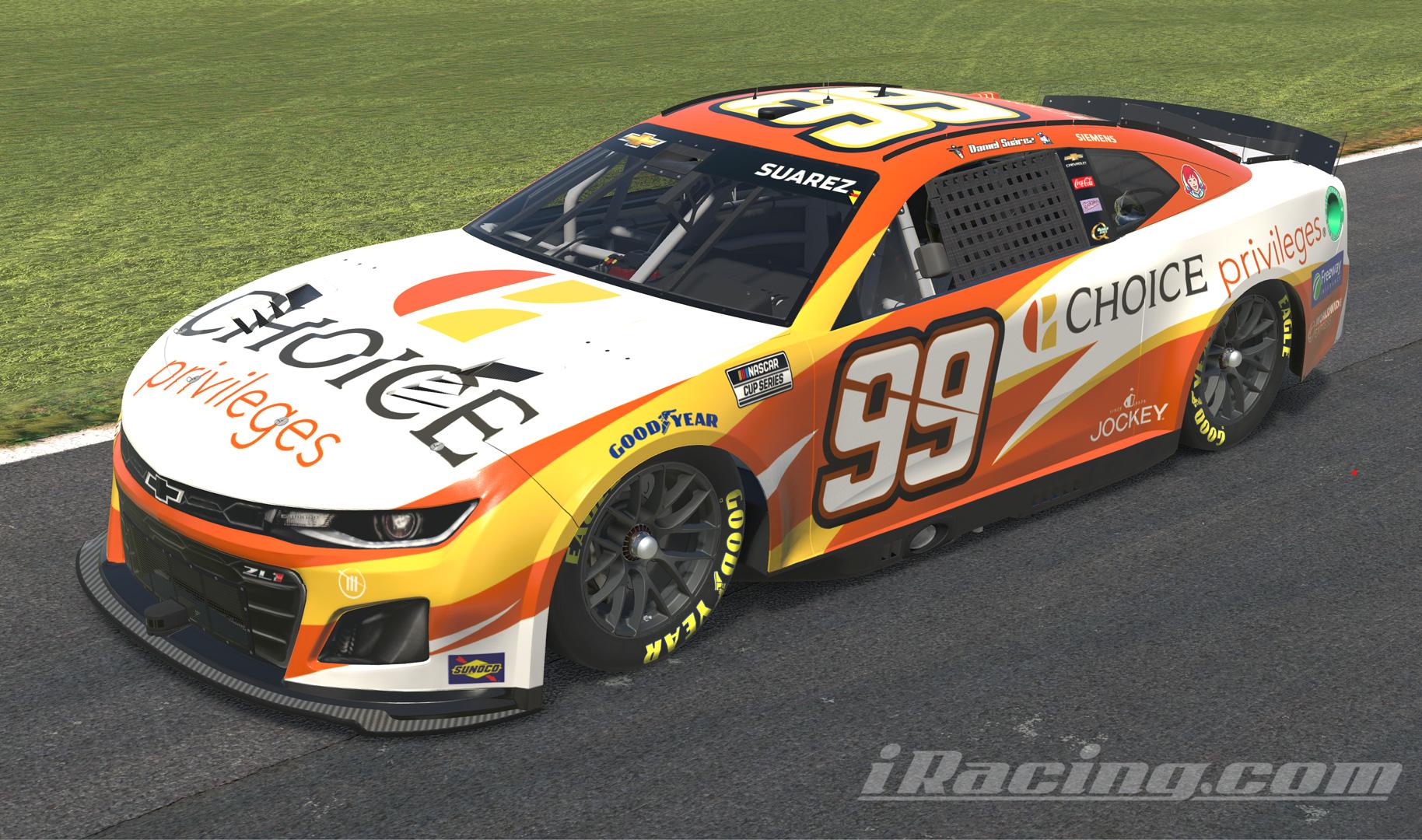 Preview of 2024 Daniel Suarez Choice Privileges Camaro by Michael DiPasquale
