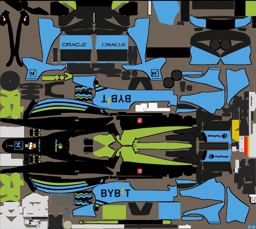 Preview of Square Blue PayRange Indy 500 paint by Caolan D.