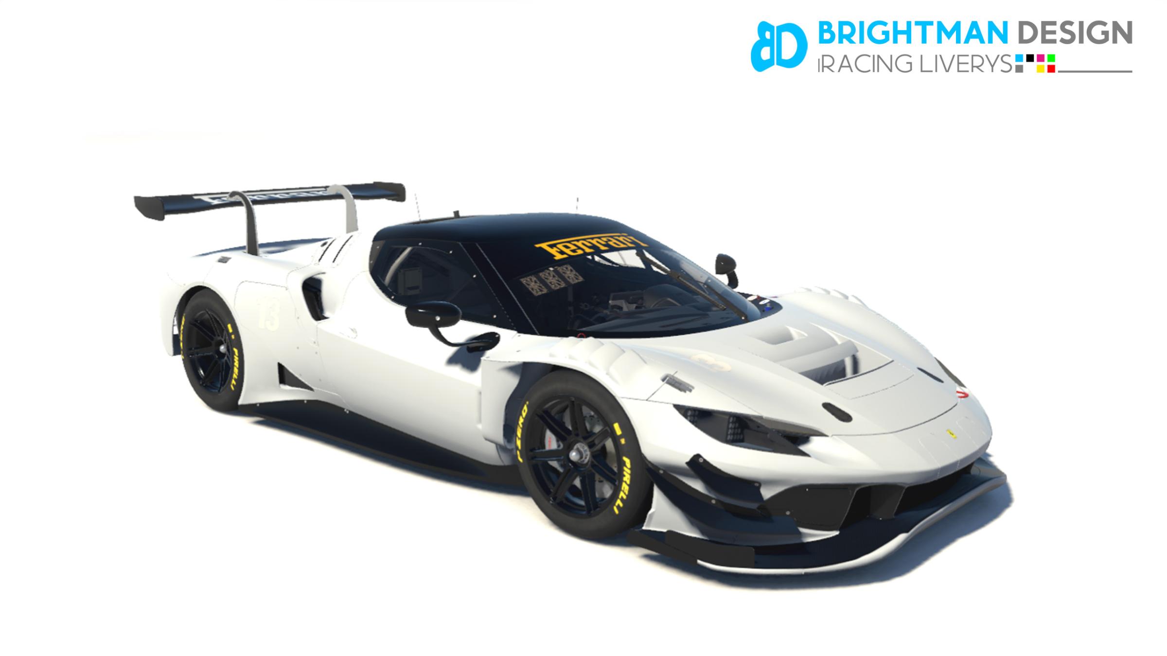 Preview of 296 GT3 | White by Leon H.