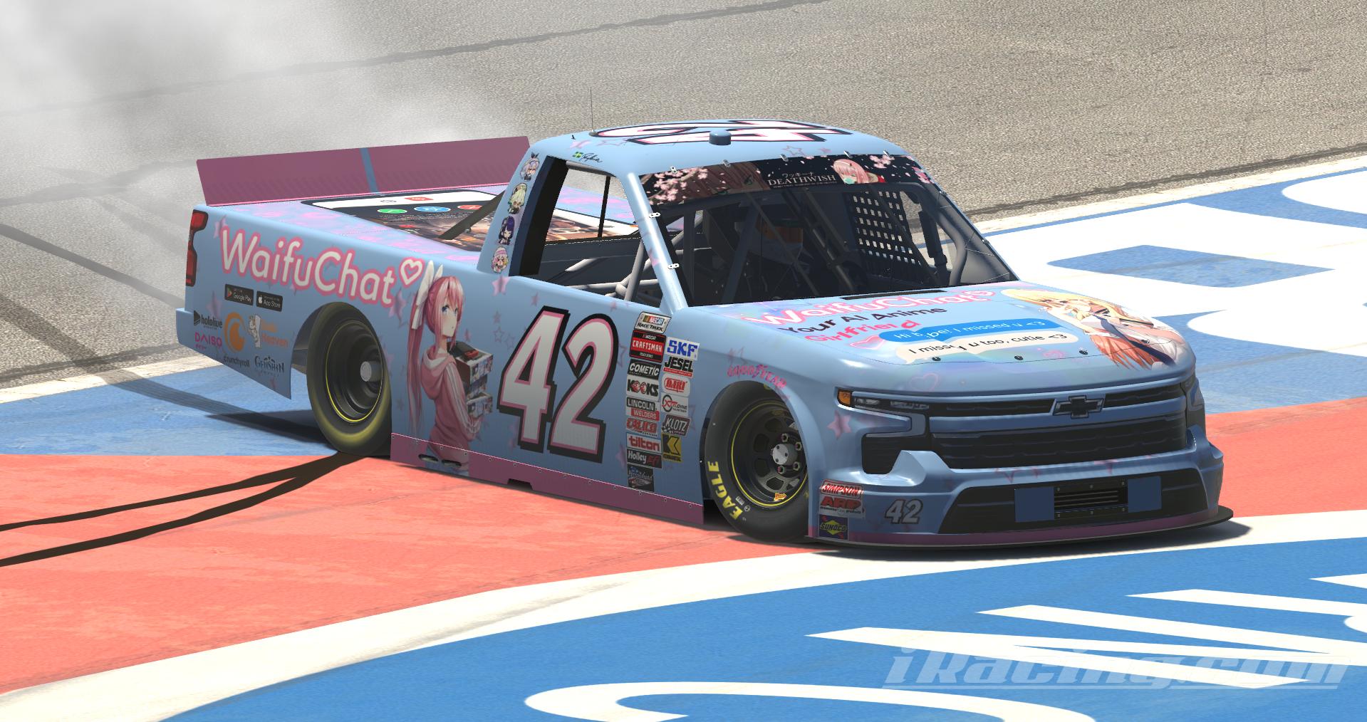 Preview of WaifuChat AI Anime Girlfriend Chevrolet Silverado by Darby Marioth