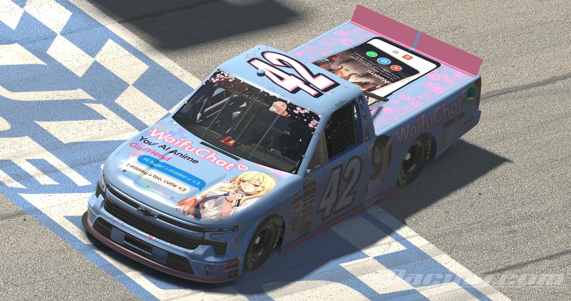 Preview of WaifuChat AI Anime Girlfriend Chevrolet Silverado by Darby Marioth