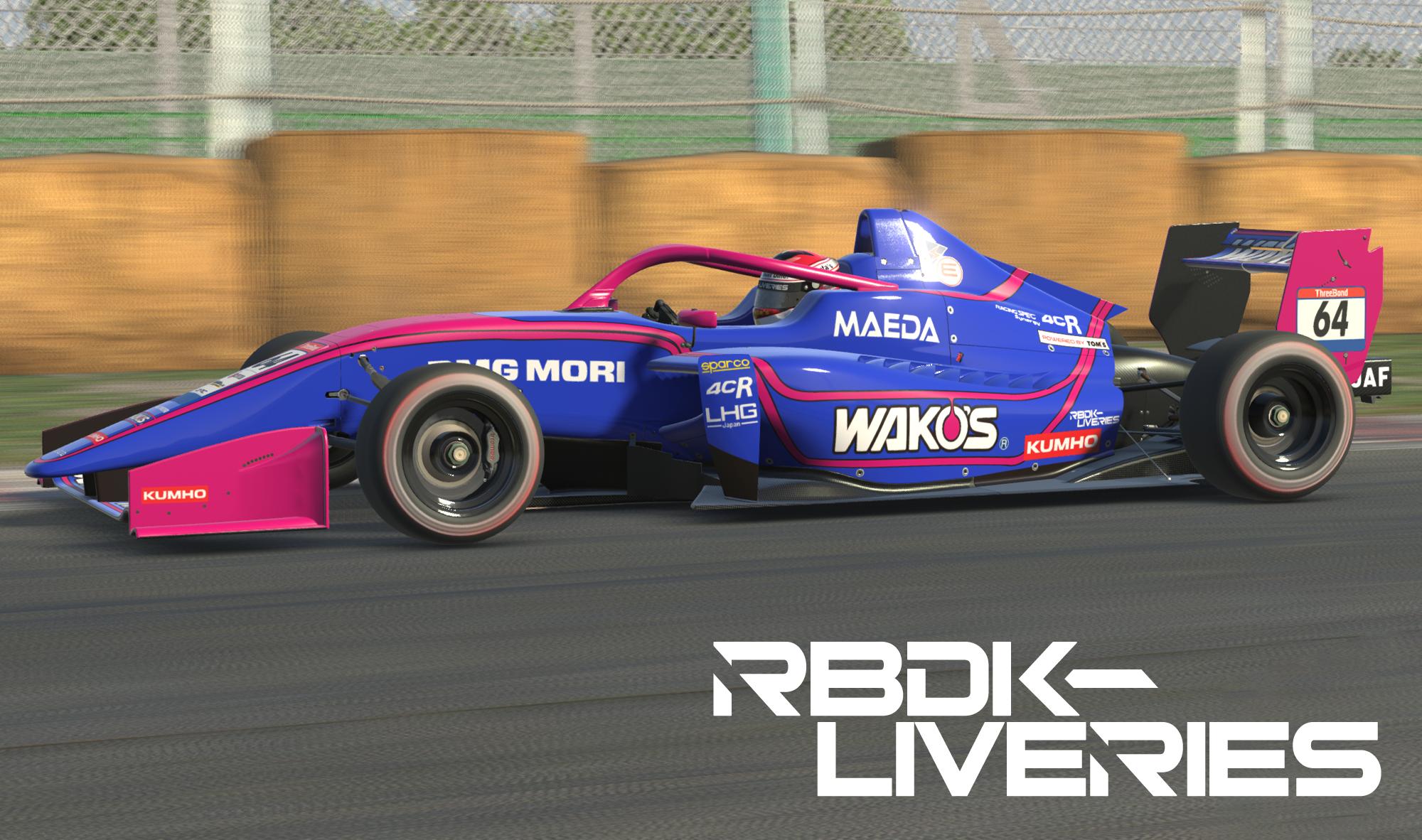 Preview of Lexus Team Wakos Super Formula Lights by Rolf H.