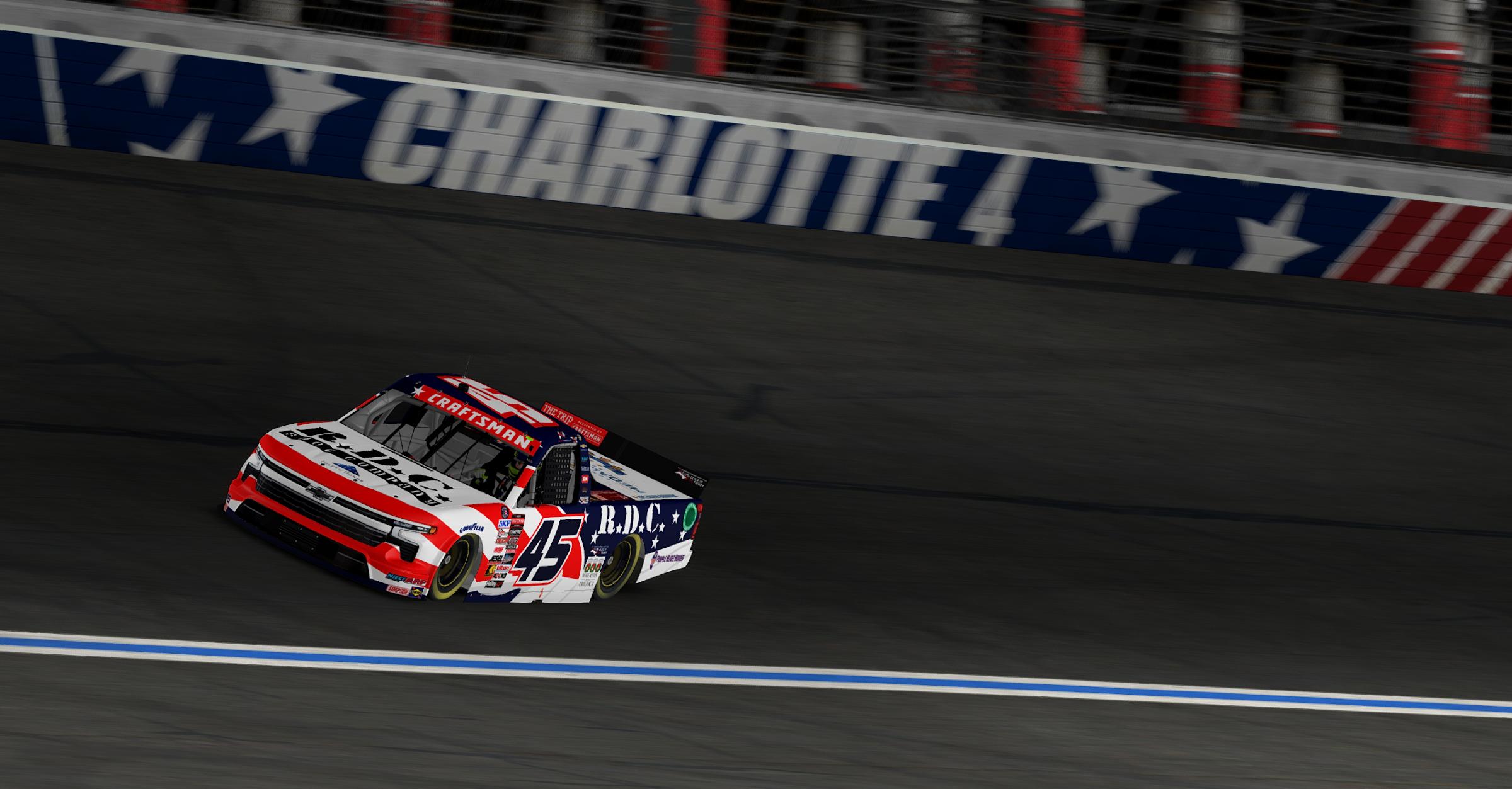 Preview of Kaden Honeycutt - #45 R.D.C. Shoe Co. USA Chevy Silverado (Charlotte 24) by JD Laird