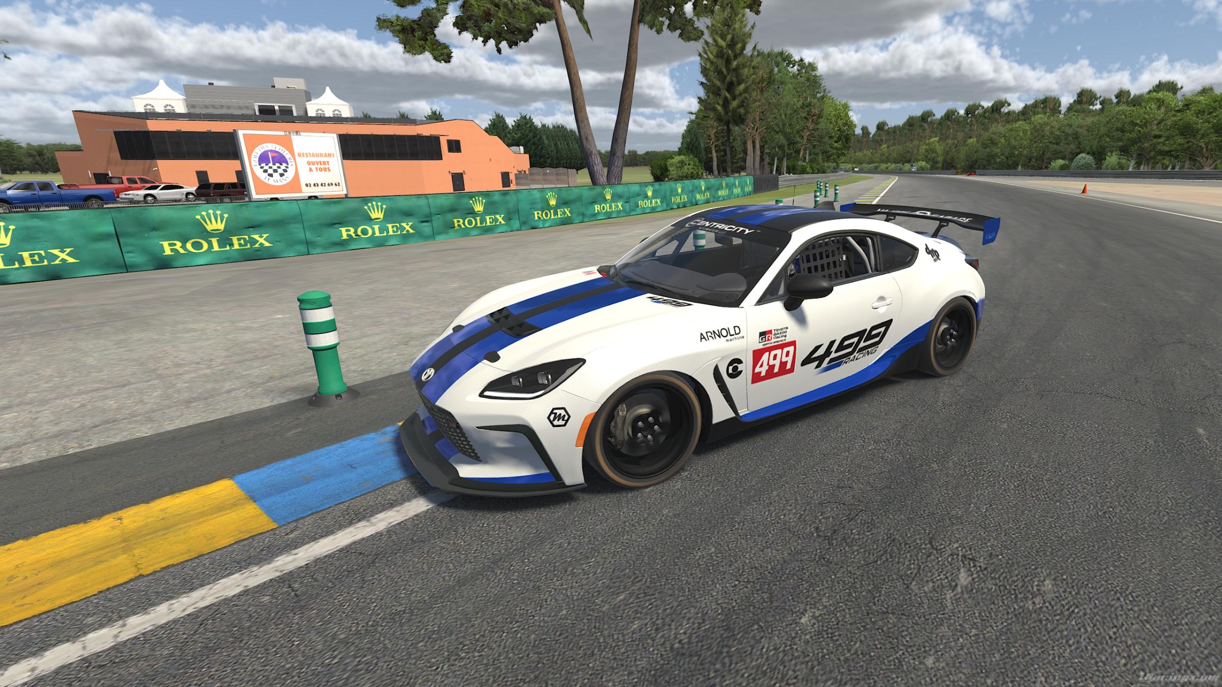 Preview of 499RACING - Toyota GR86 (White/Blue) by Nick Eby