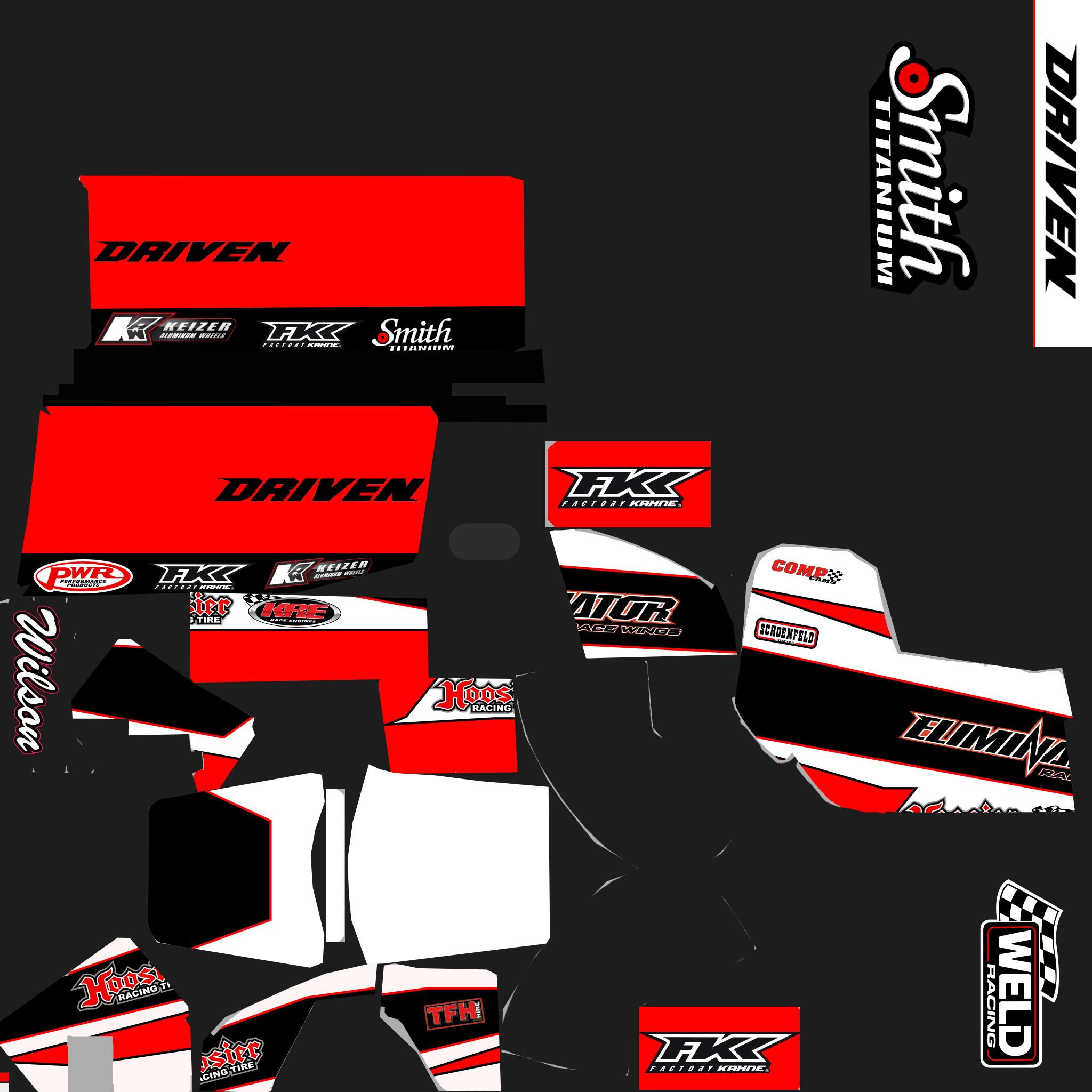 Preview of Dirt Micro Sprint   Vector Smart Template by Brooke Wilson