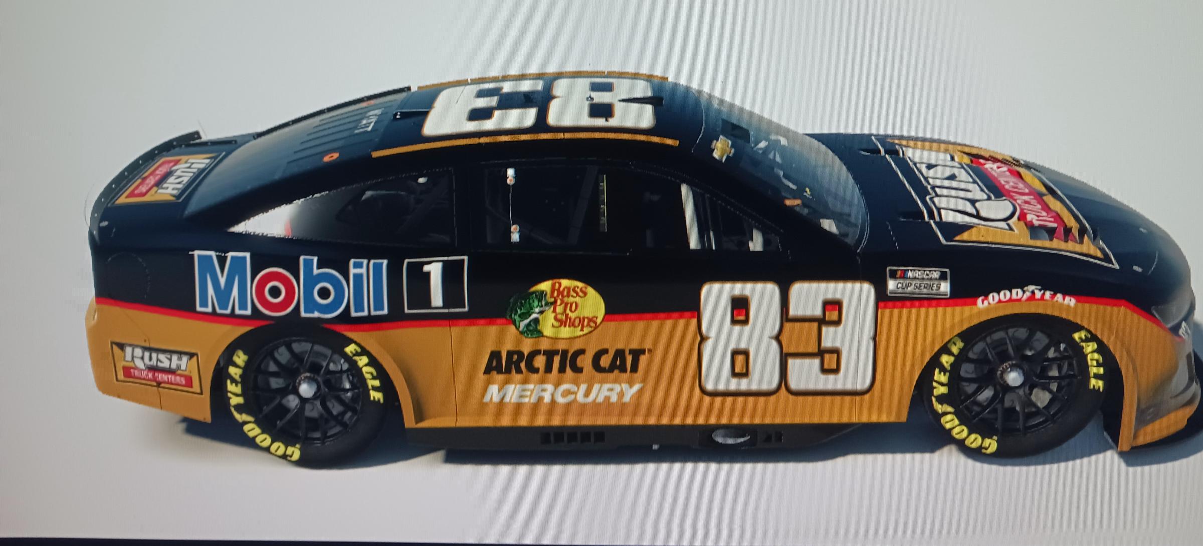 Preview of tony stewart rush mobil 1 retro by John D Wyatt