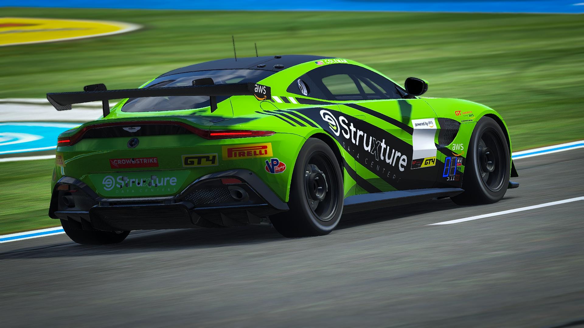 Archeangel Motorsports GT4 #69 Todd Coleman Sim Stamp by Noah Blackwell ...