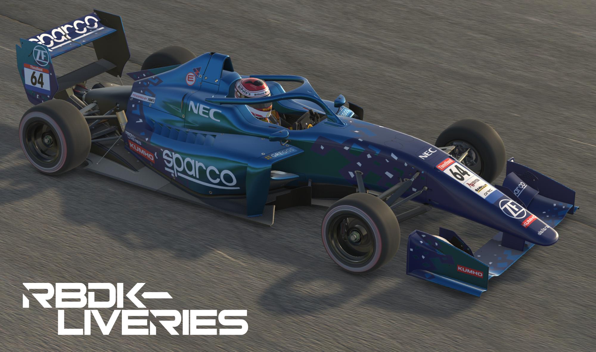 Preview of Sparco NEC Super Formula Lights by Rolf H.