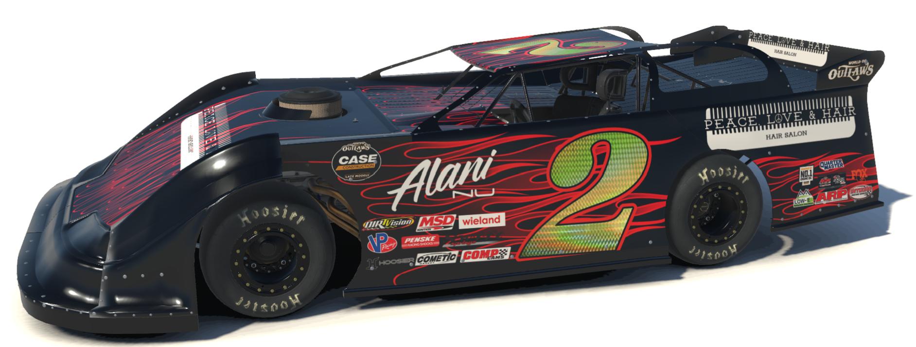 Preview of #2 Randy Hinshaw II Peace, Love & Hair Dirt Late  Model by Randy Hinshaw