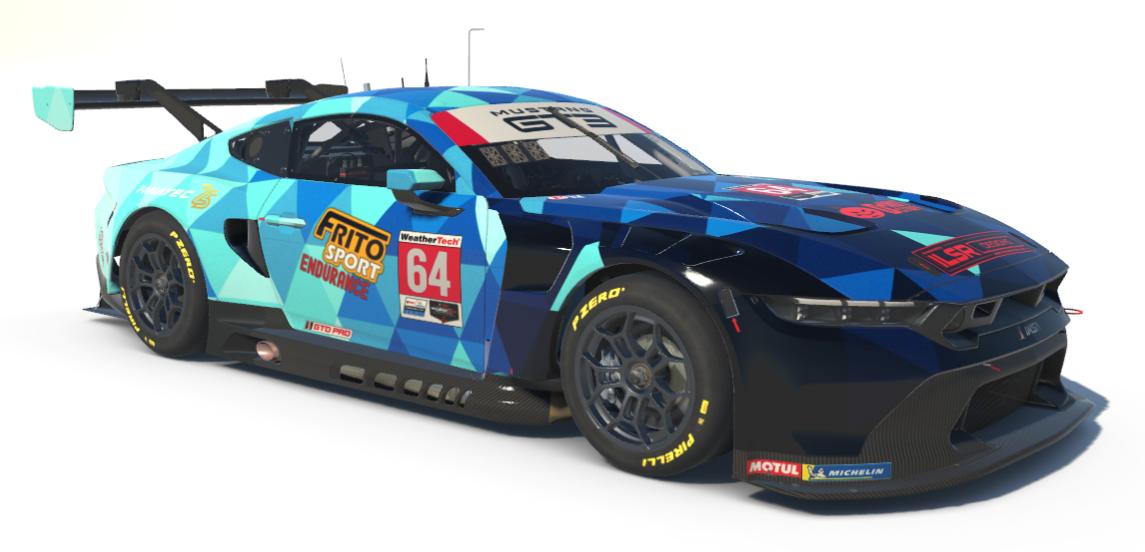 Preview of Ford Mustang GT3 FSE Version Release day FRITOSPORT POLYSPORT by Edgar S.